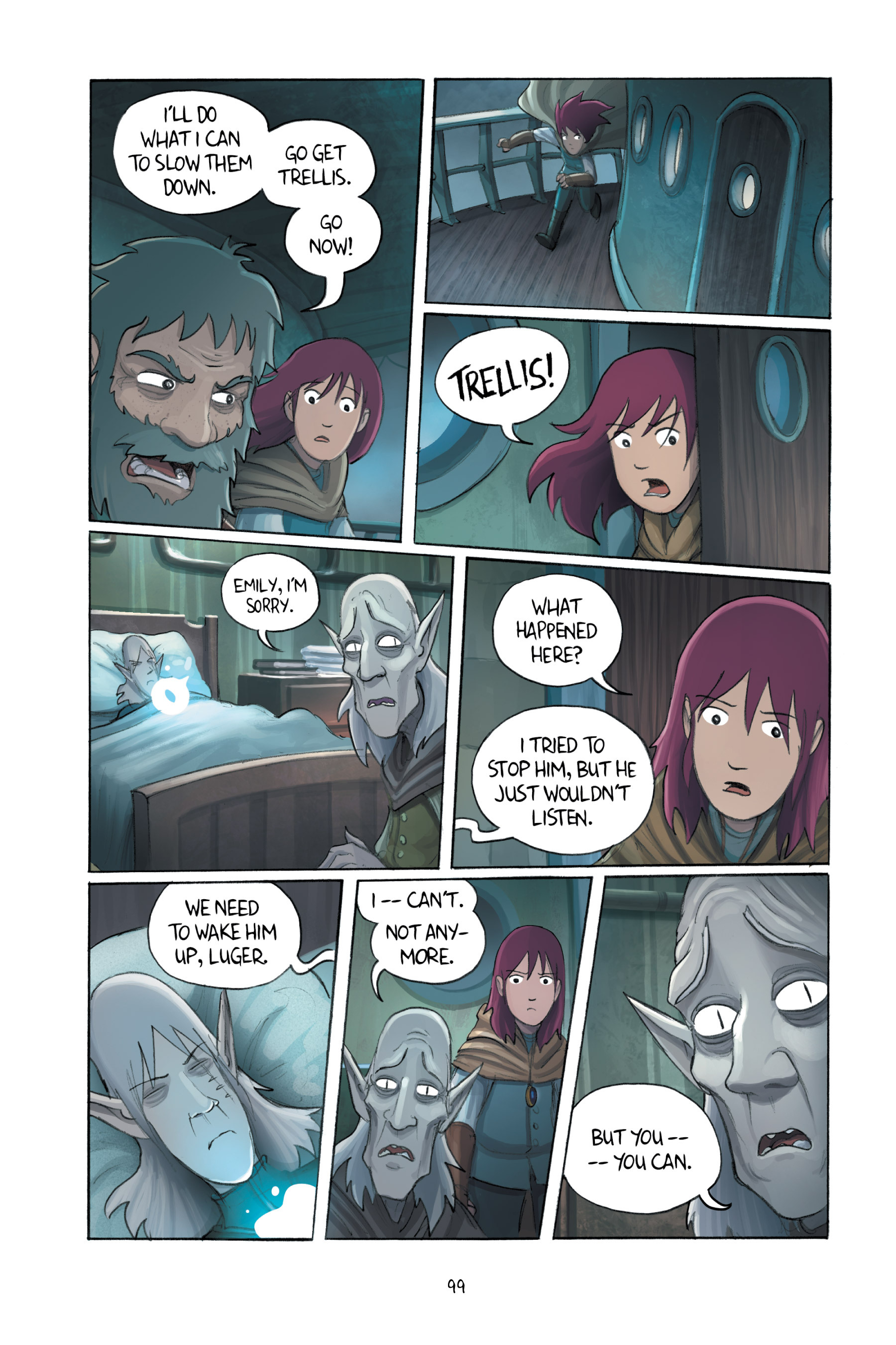 Read online Amulet comic -  Issue #5 - 100