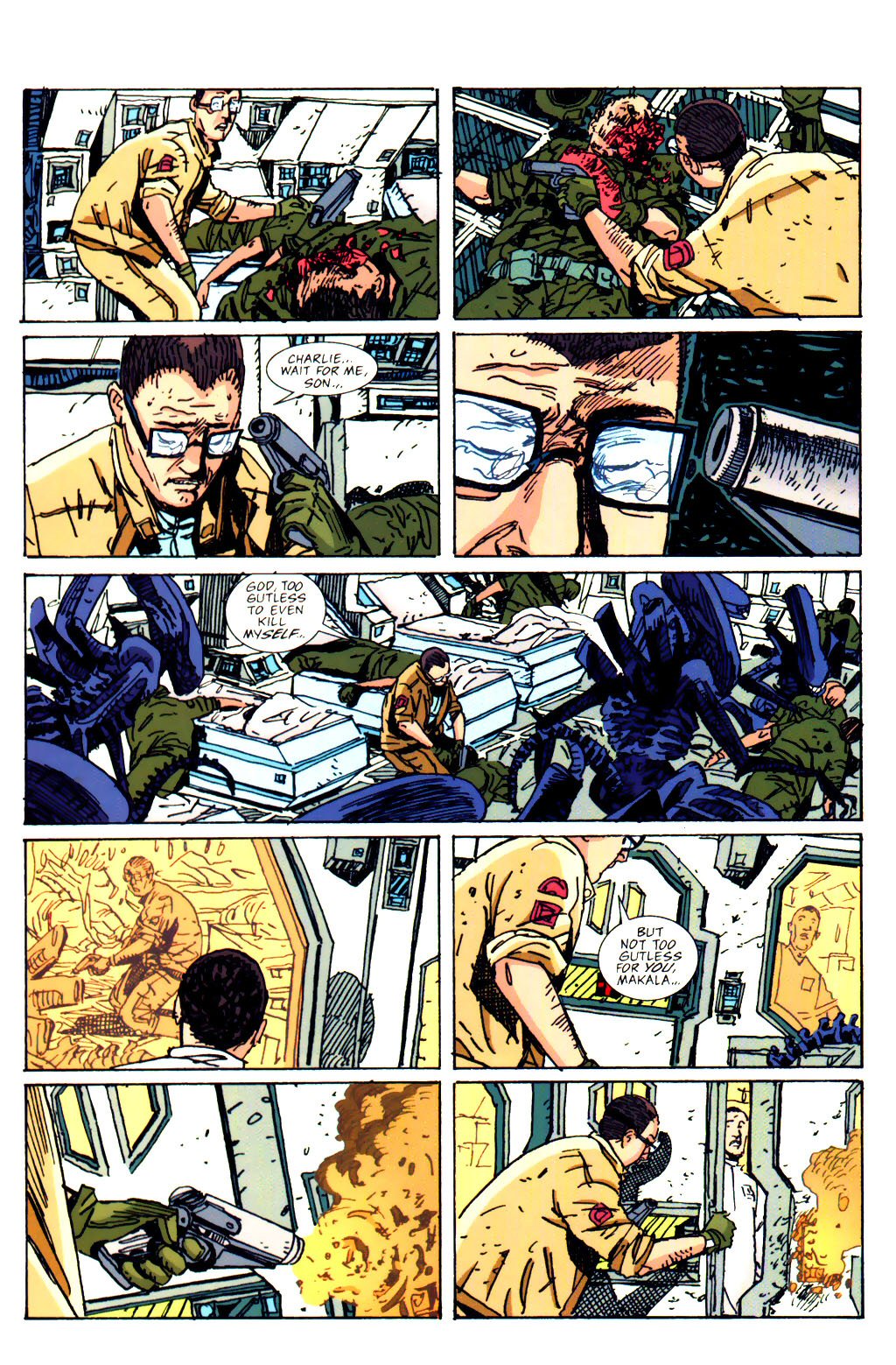 Read online Aliens: Survival comic -  Issue #3 - 18