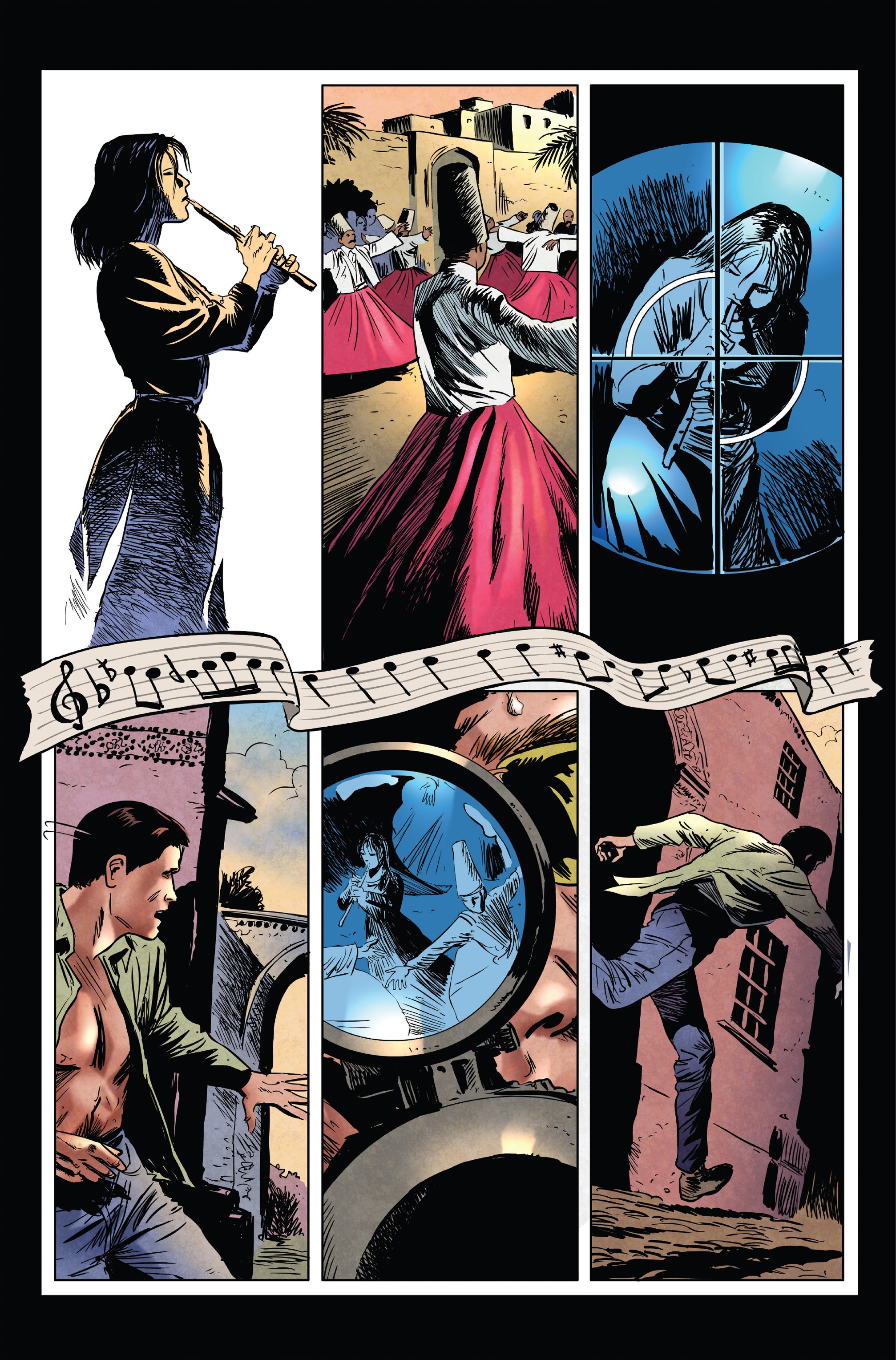 Read online Left On Mission comic -  Issue #5 - 12