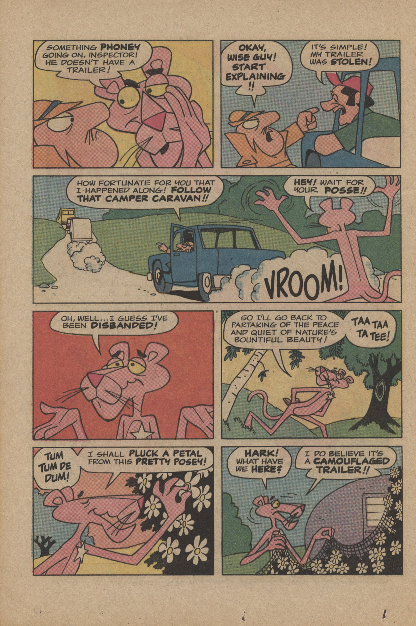 Read online The Pink Panther (1971) comic -  Issue #20 - 24