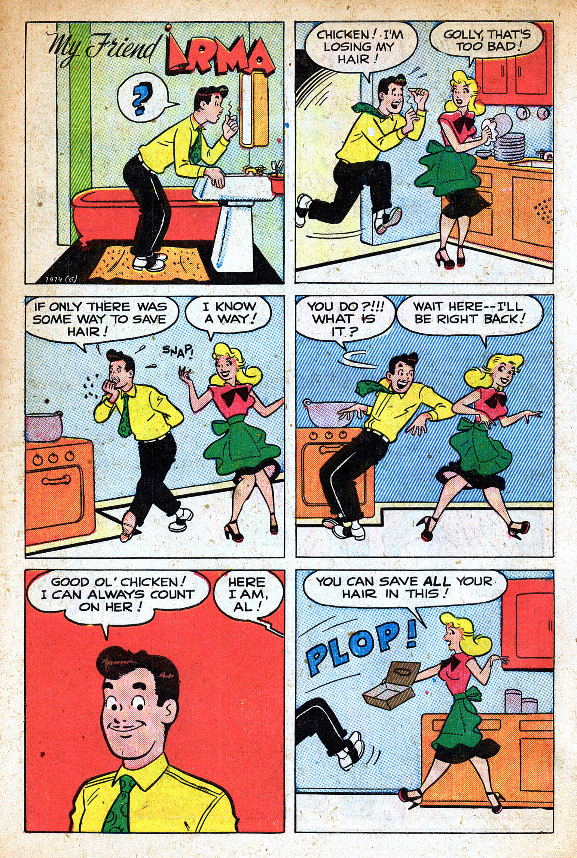 Read online My Friend Irma comic -  Issue #8 - 12