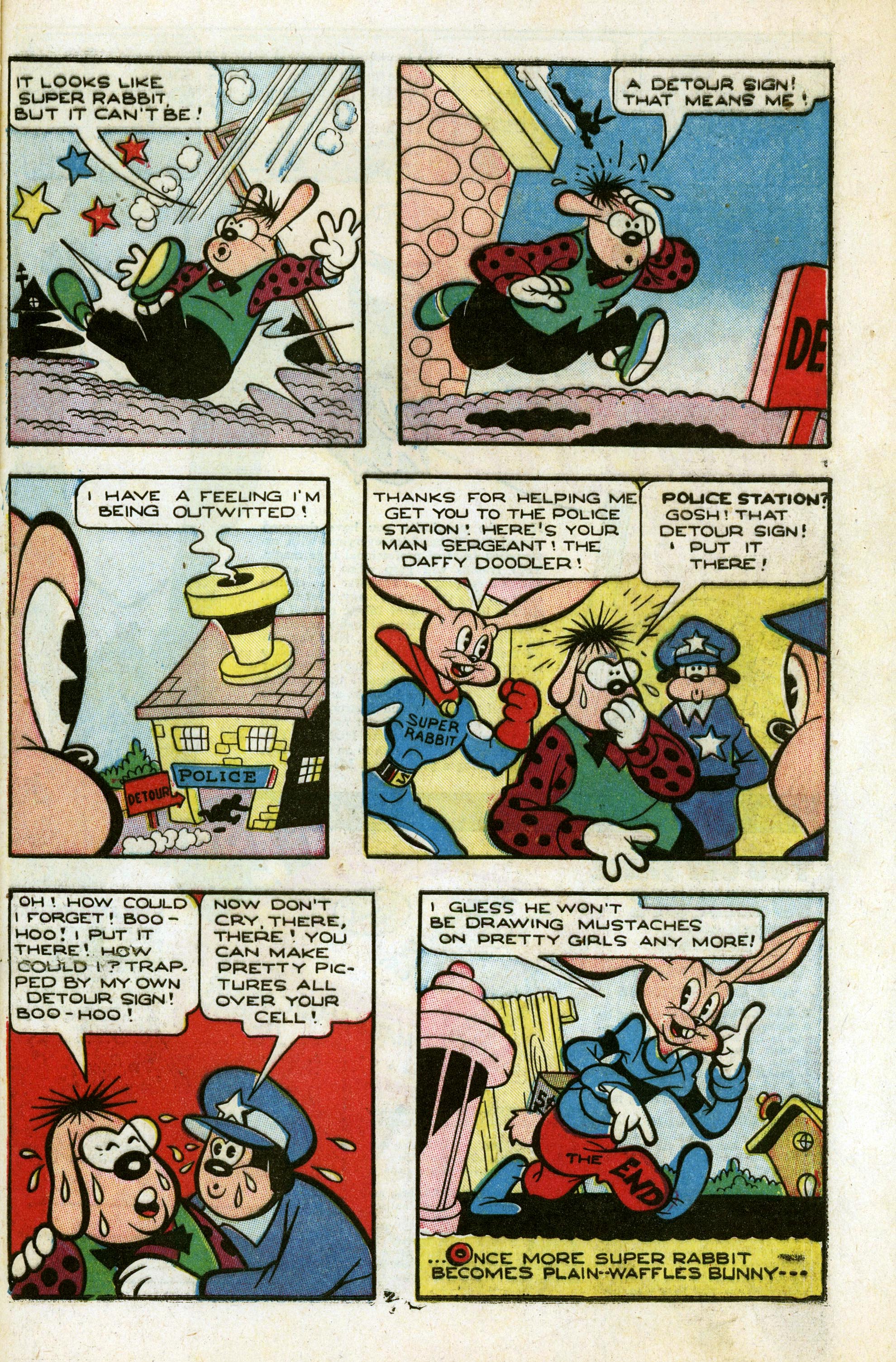 Read online Super Rabbit comic -  Issue #3 - 33