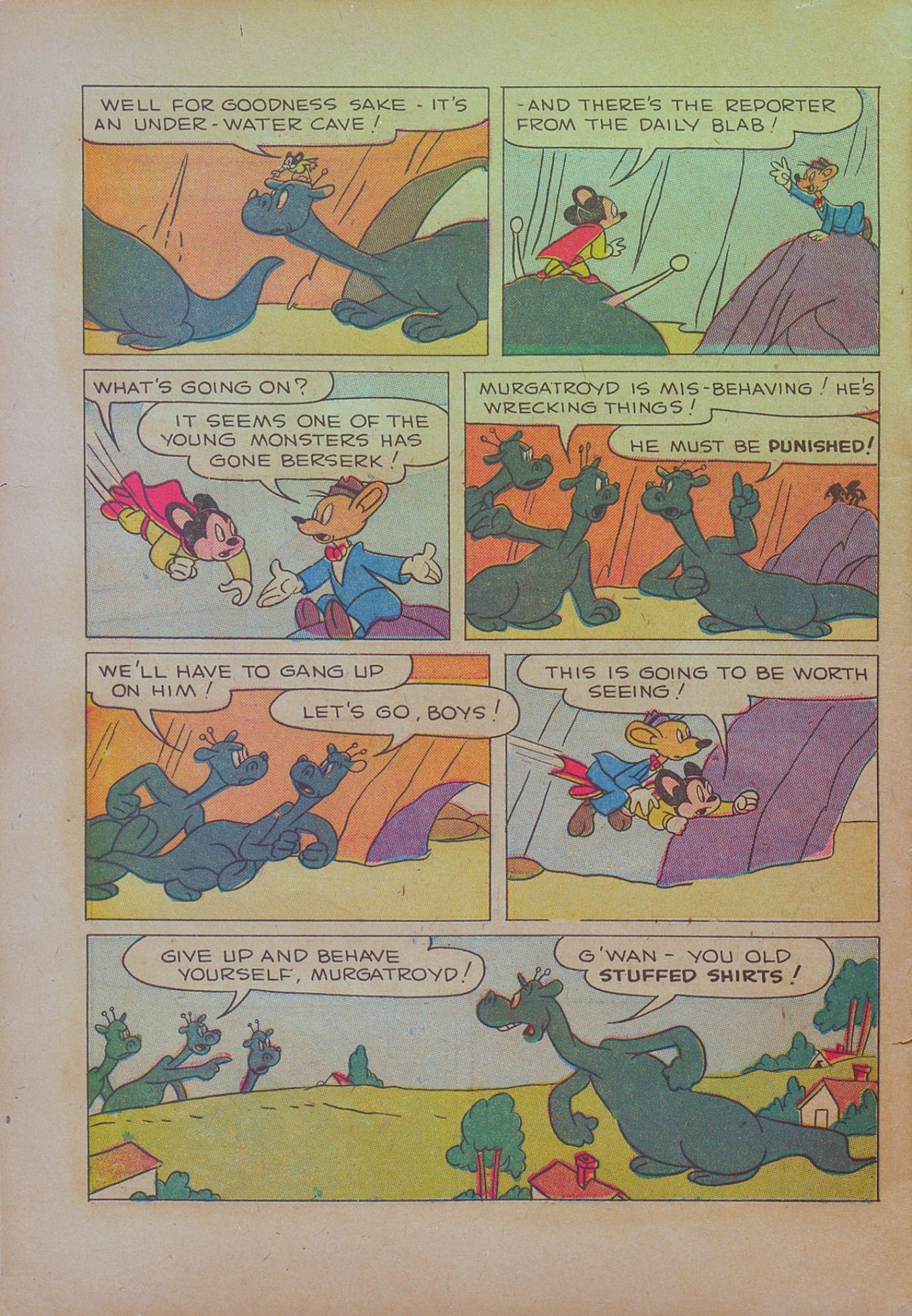 Read online Paul Terry's Mighty Mouse Comics comic -  Issue #34 - 30