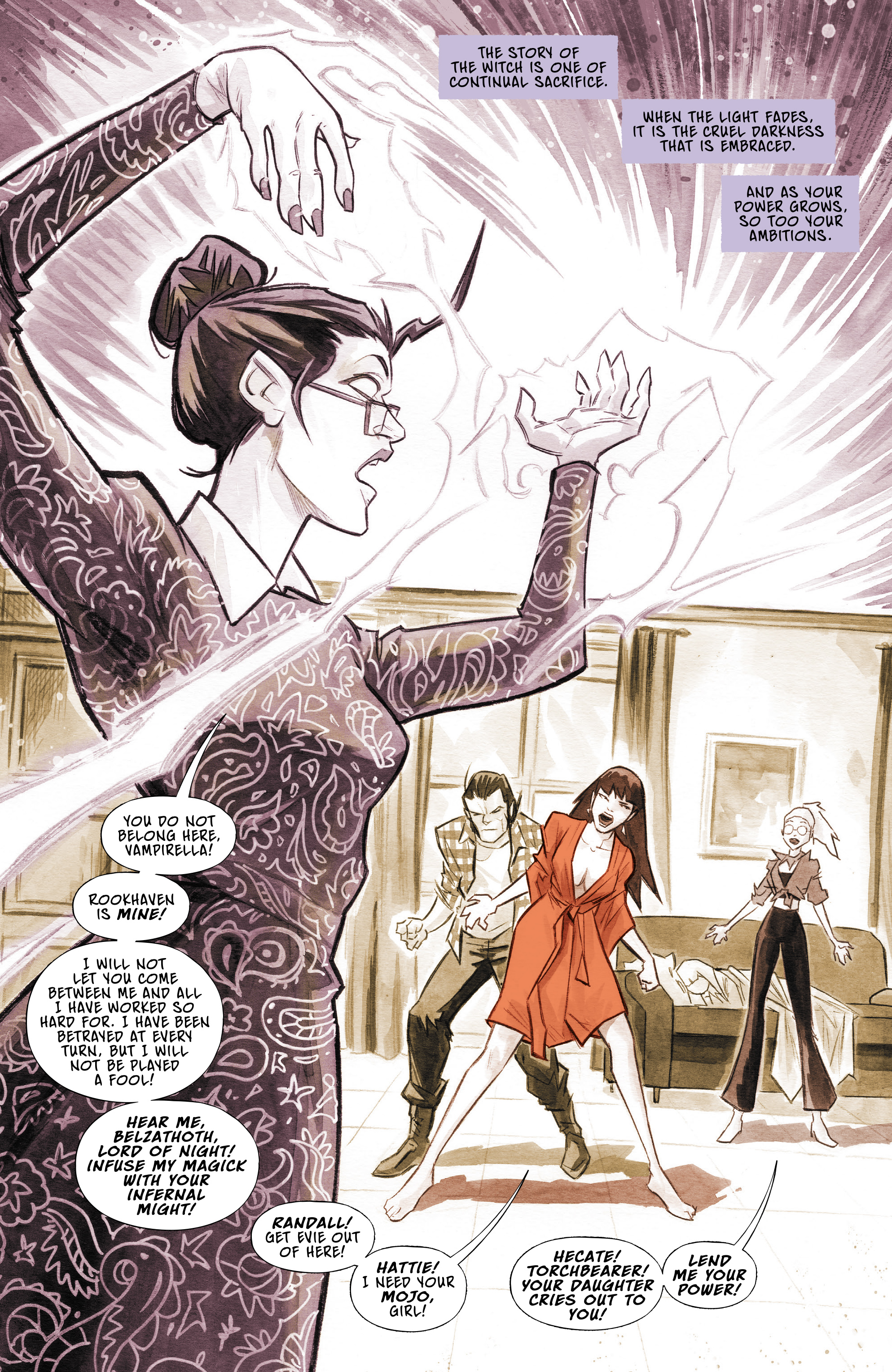 Read online Vampirella: Dead Flowers comic -  Issue #3 - 9