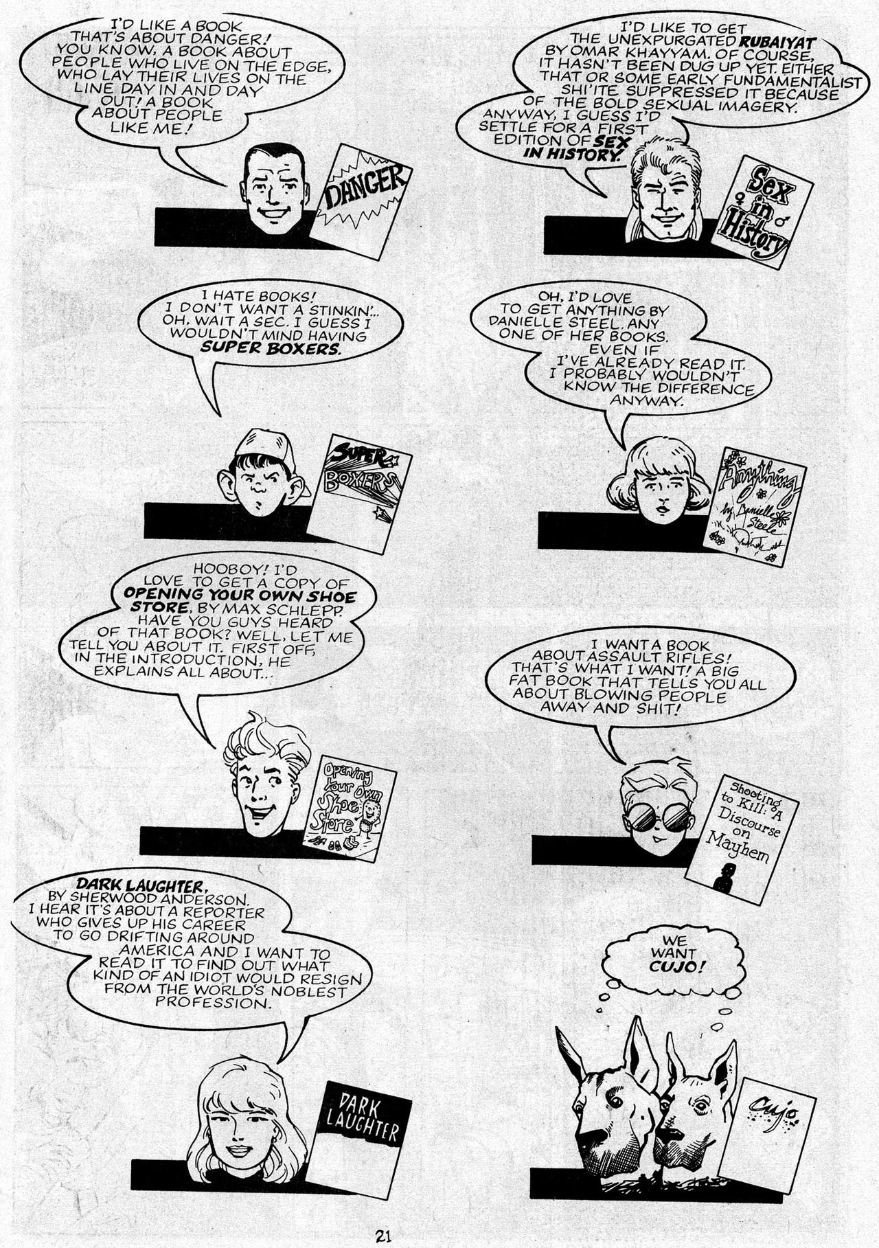 Read online The Trouble With Girls (1989) comic -  Issue #10 - 23