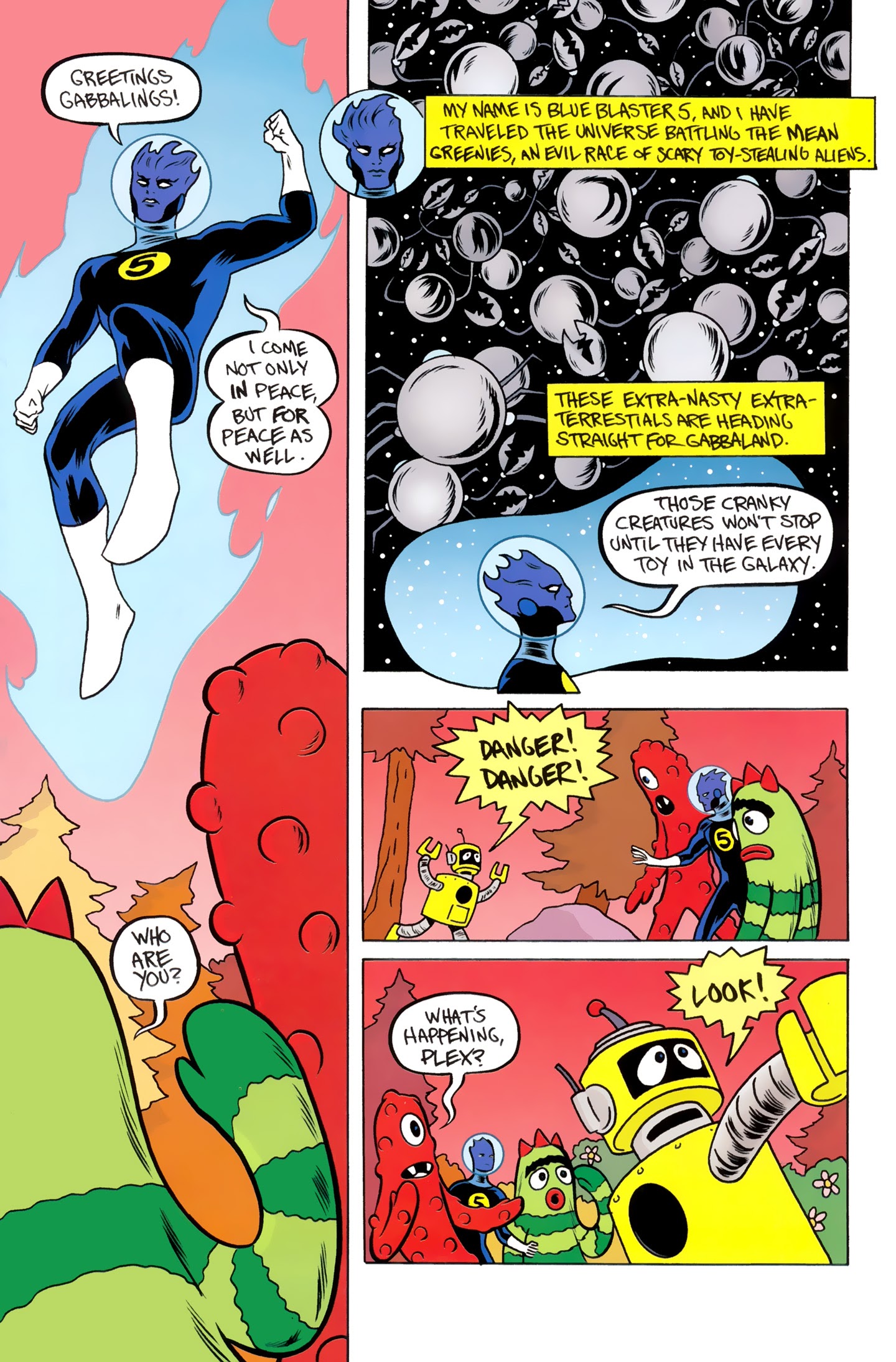 Read online Yo Gabba Gabba! Free Comic Book Day! comic -  Issue # Full - 4