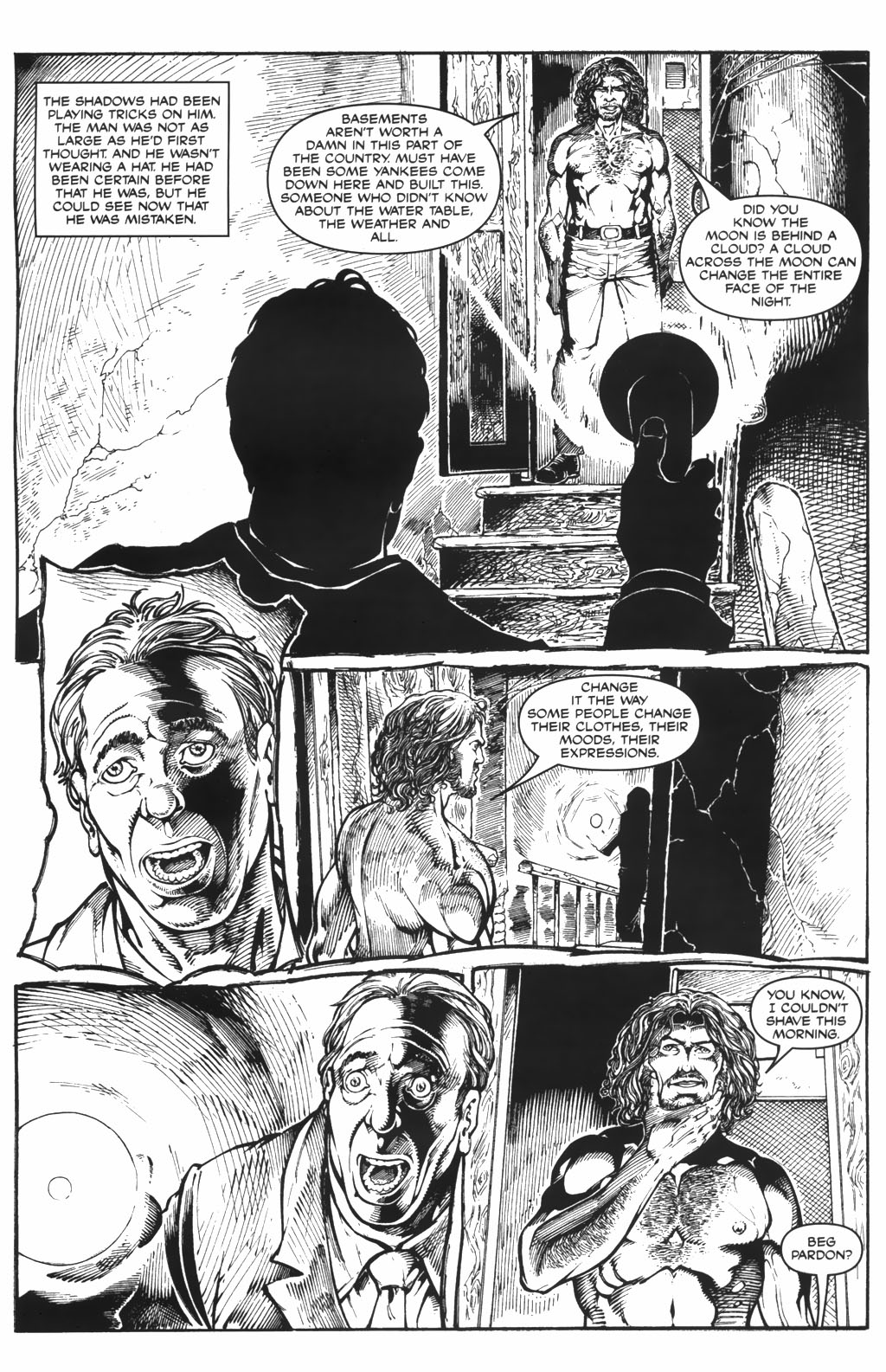 Read online Joe R. Lansdale's By Bizarre Hands comic -  Issue #6 - 6