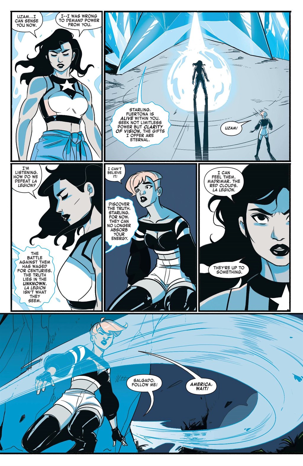 Read online Marvel-Verse (2020) comic -  Issue # America Chavez - 109