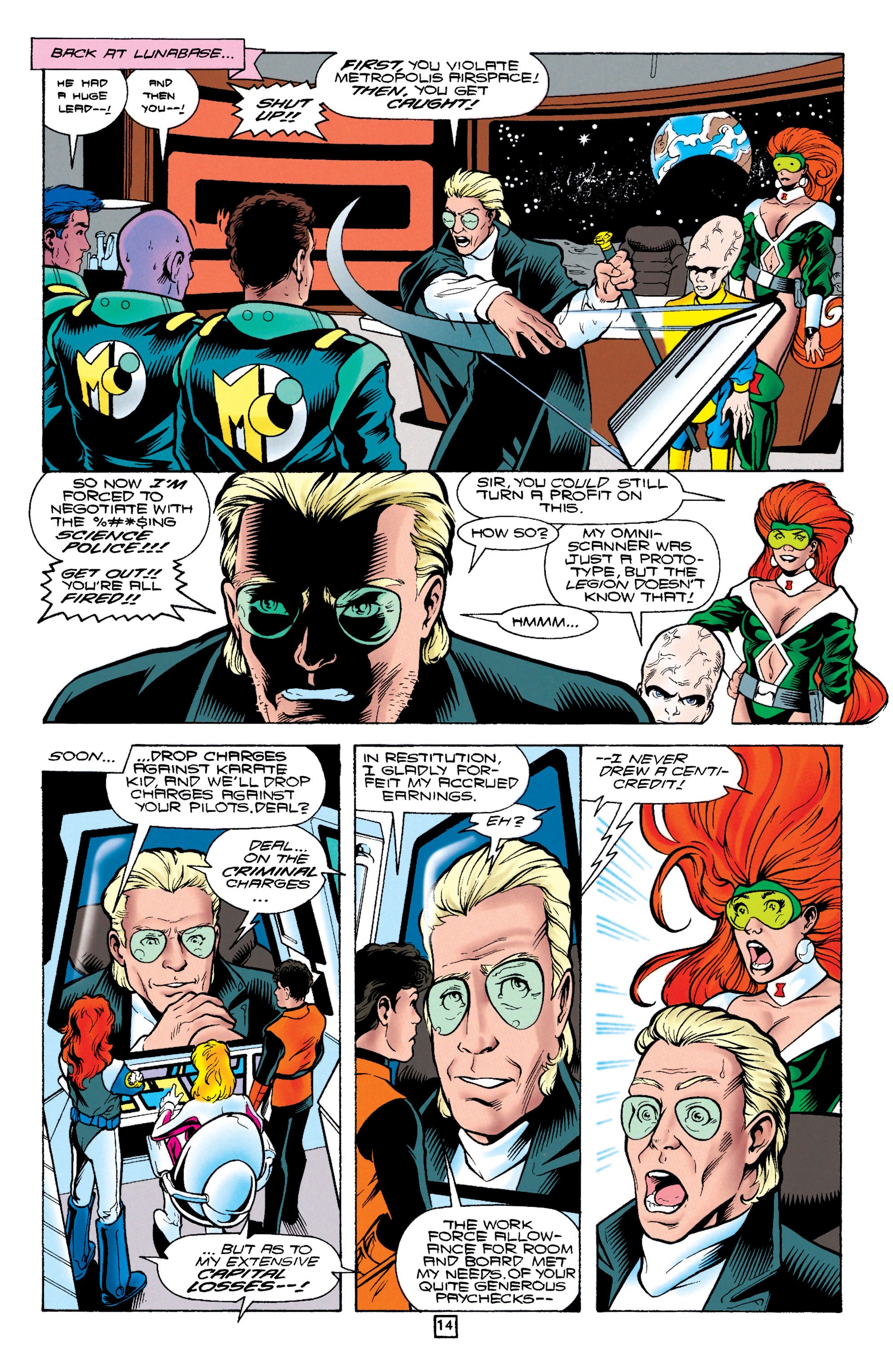 Read online Legionnaires comic -  Issue #60 - 14