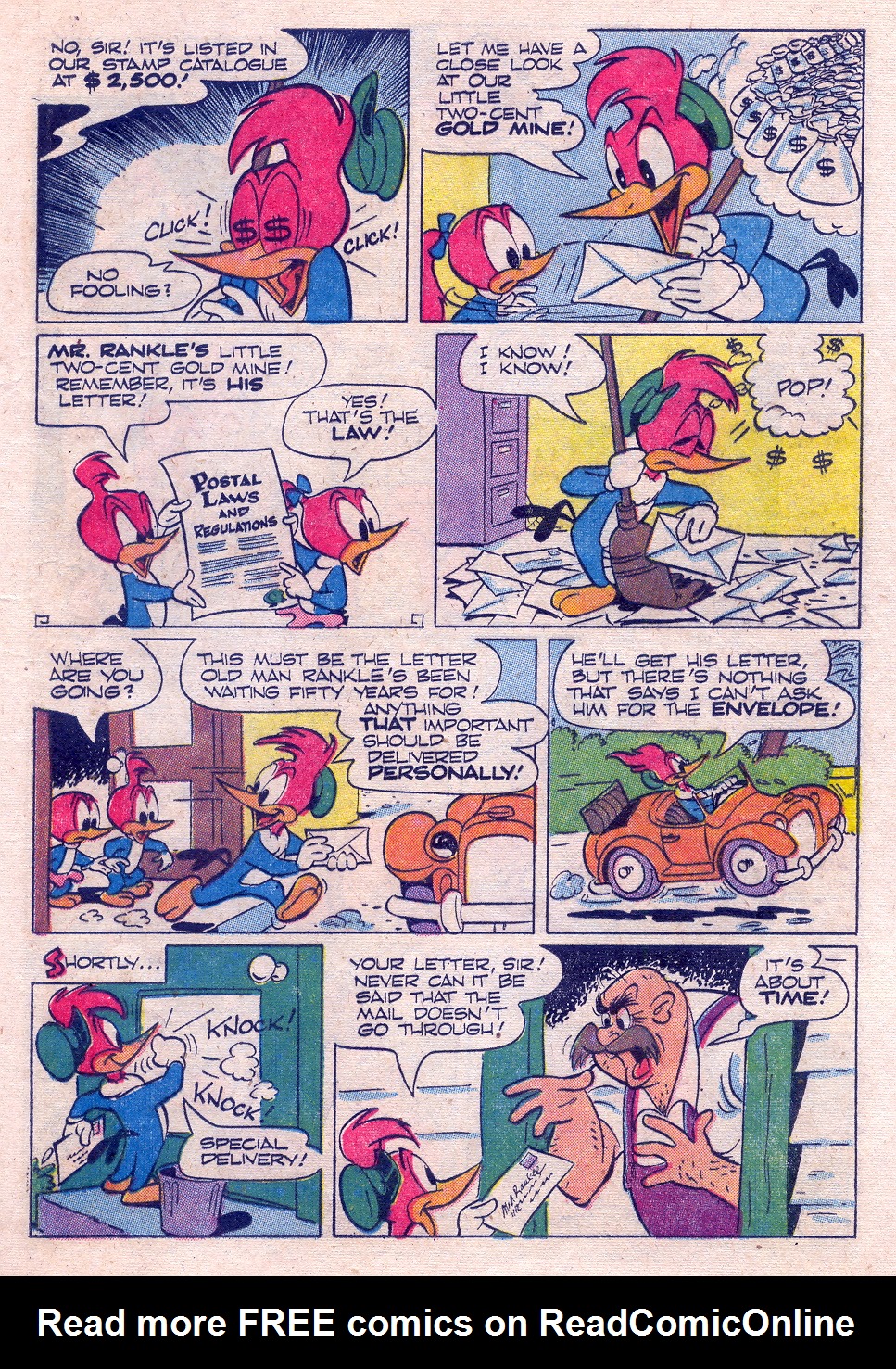 Read online Walter Lantz Woody Woodpecker (1952) comic -  Issue #30 - 21