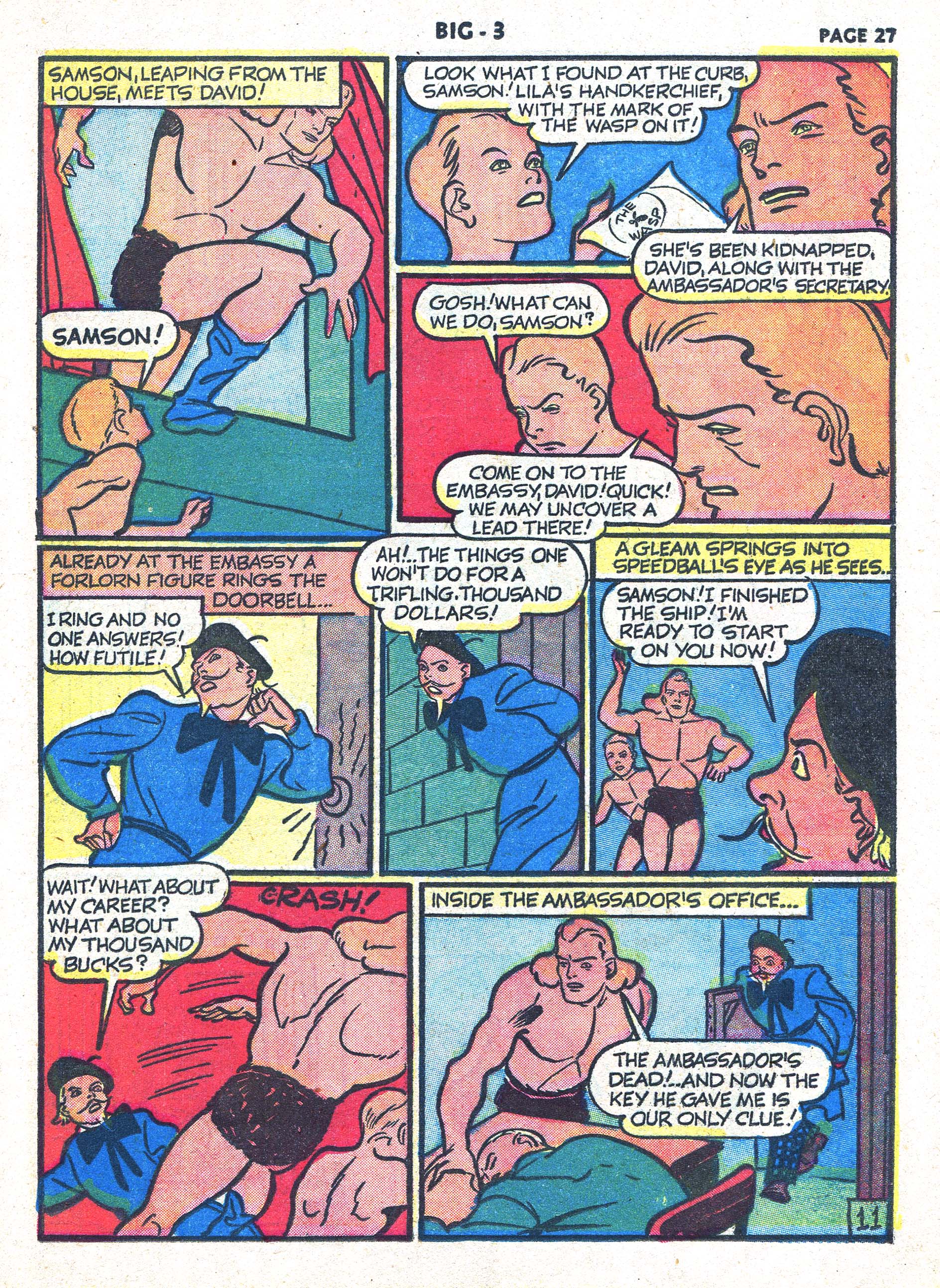 Read online Big 3 comic -  Issue #5 - 29