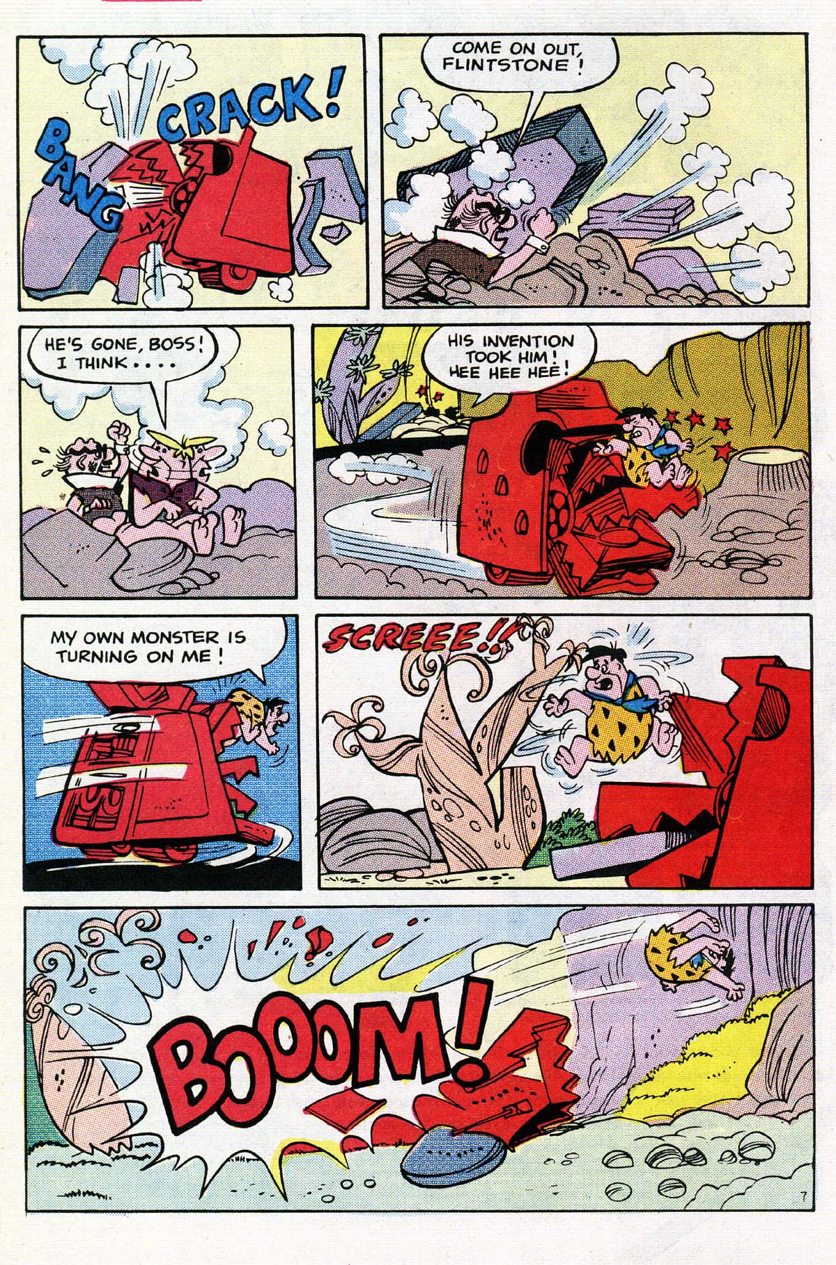 Read online The Flintstones (1992) comic -  Issue #6 - 10