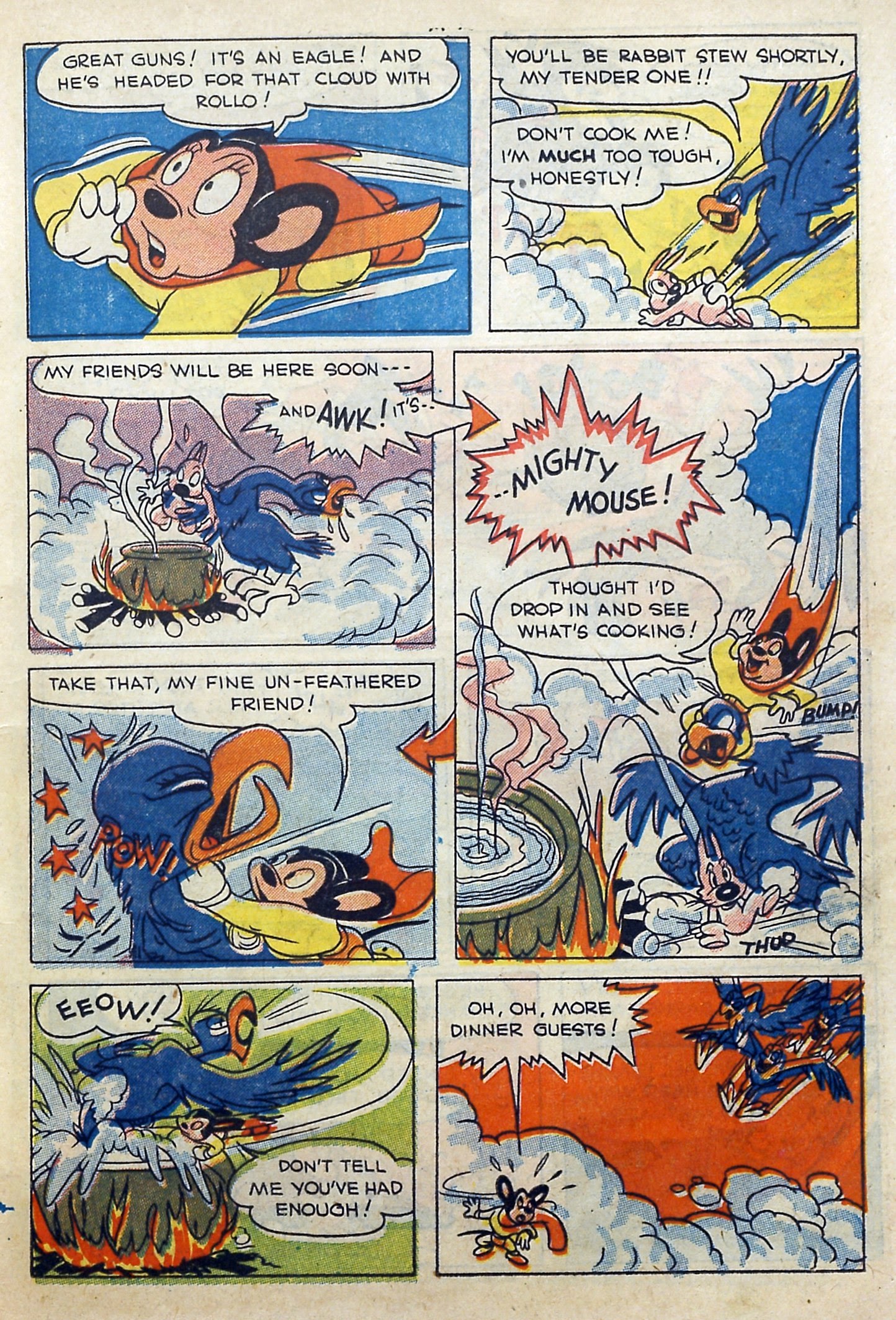 Read online Paul Terry's Mighty Mouse Comics comic -  Issue #13 - 17