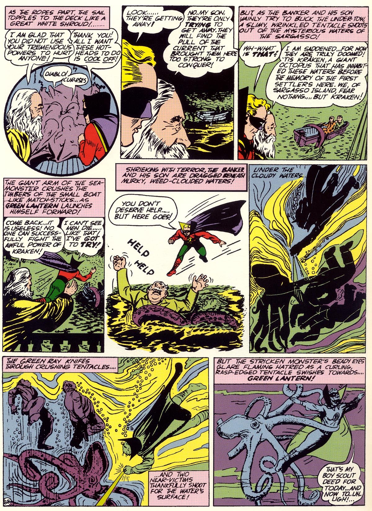 Read online Golden Age Green Lantern Archives comic -  Issue # TPB 2 (Part 2) - 92