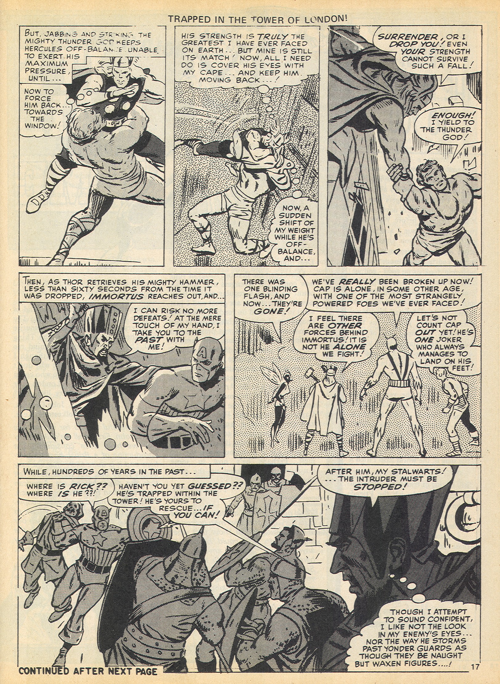 Read online The Avengers (1973) comic -  Issue #7 - 17