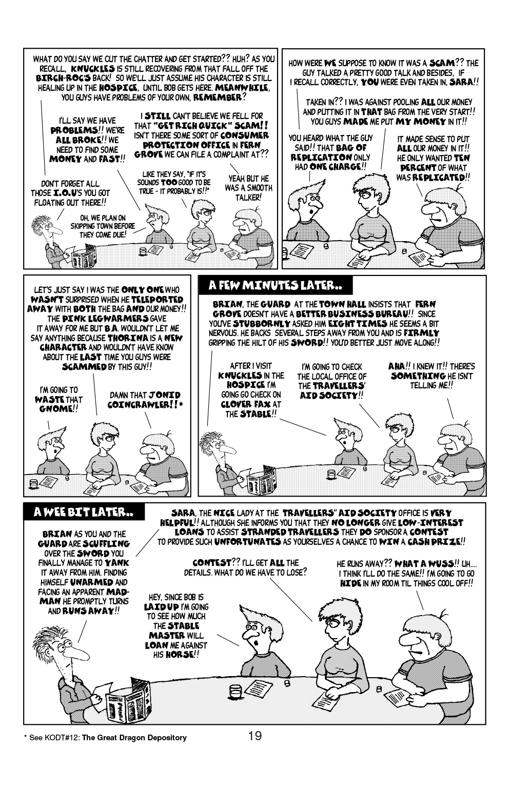 Read online Knights of the Dinner Table comic -  Issue #23 - 21