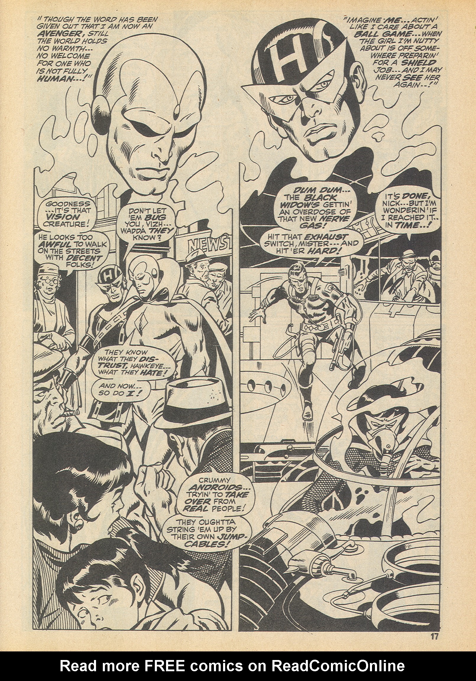 Read online The Avengers (1973) comic -  Issue #86 - 17