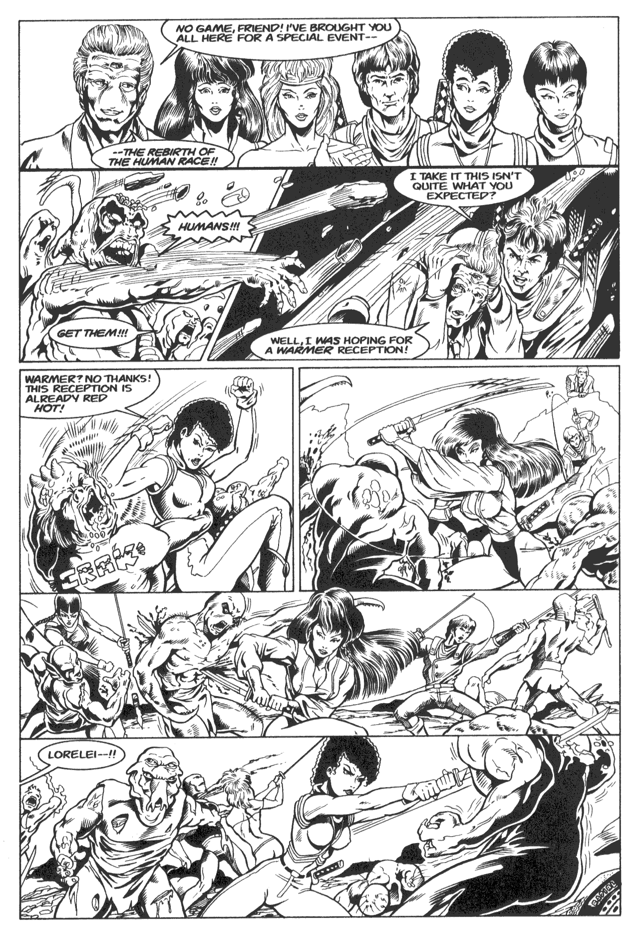 Read online Ex-Mutants (1986) comic -  Issue #1 - 24