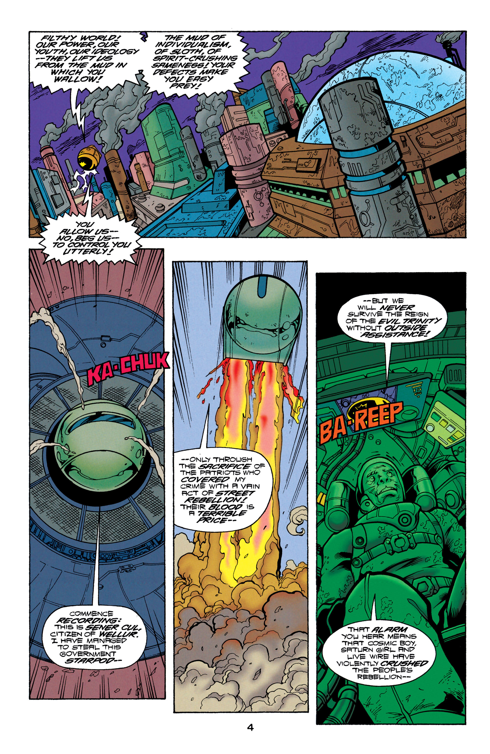 Read online Legionnaires comic -  Issue #75 - 4