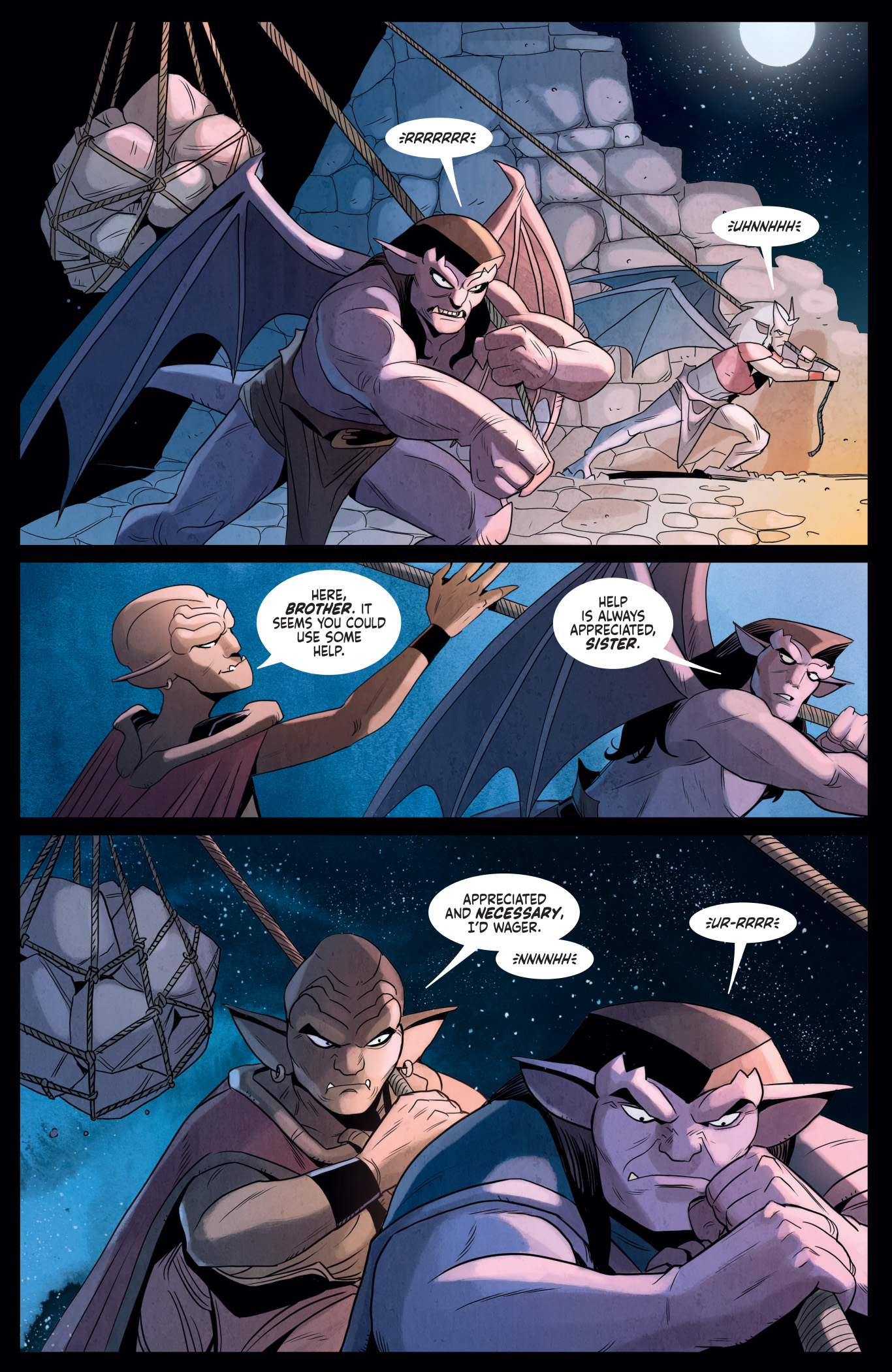 Read online Gargoyles: Dark Ages comic -  Issue #4 - 12