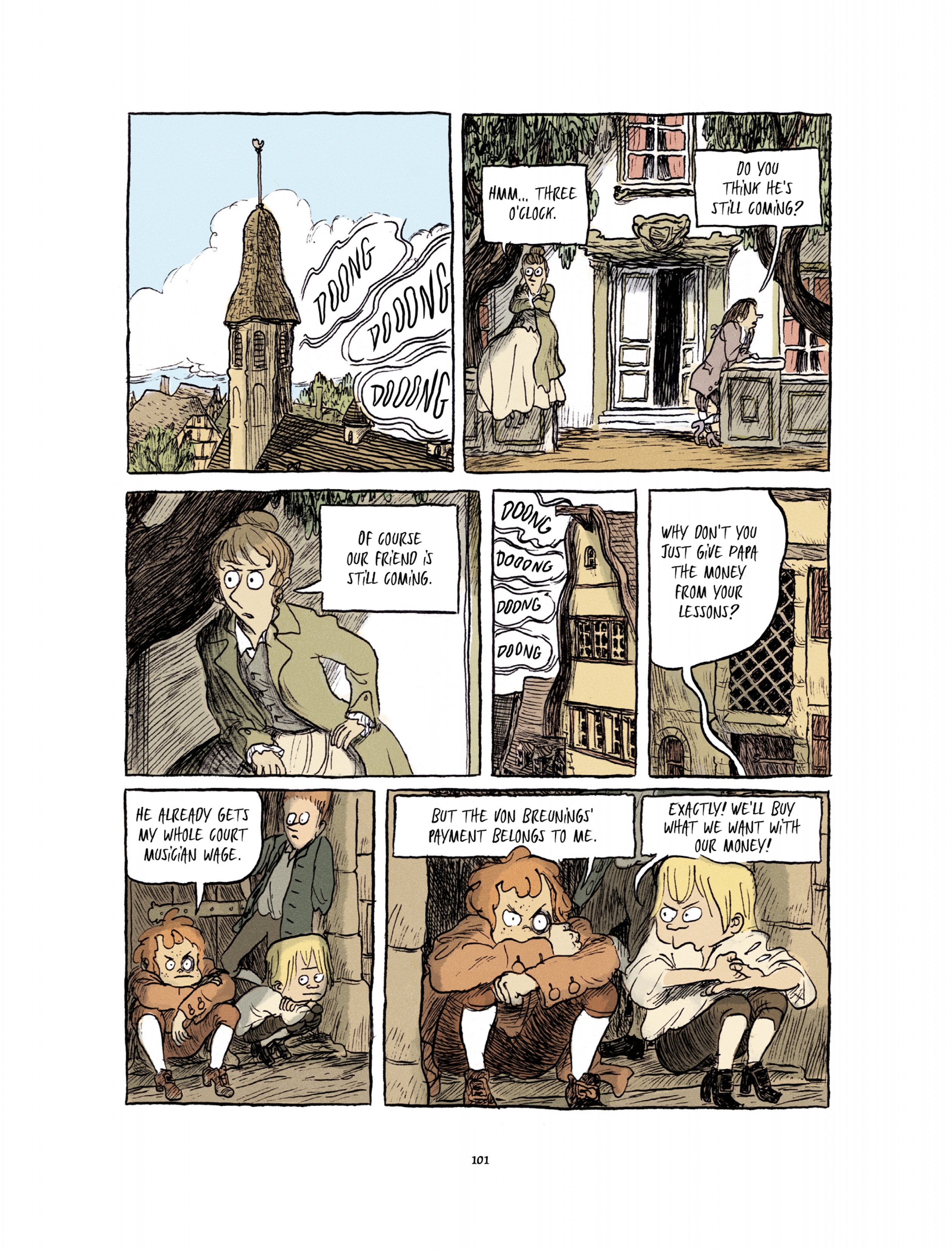 Read online Golden Boy: Beethoven's Youth comic -  Issue # TPB (Part 2) - 1