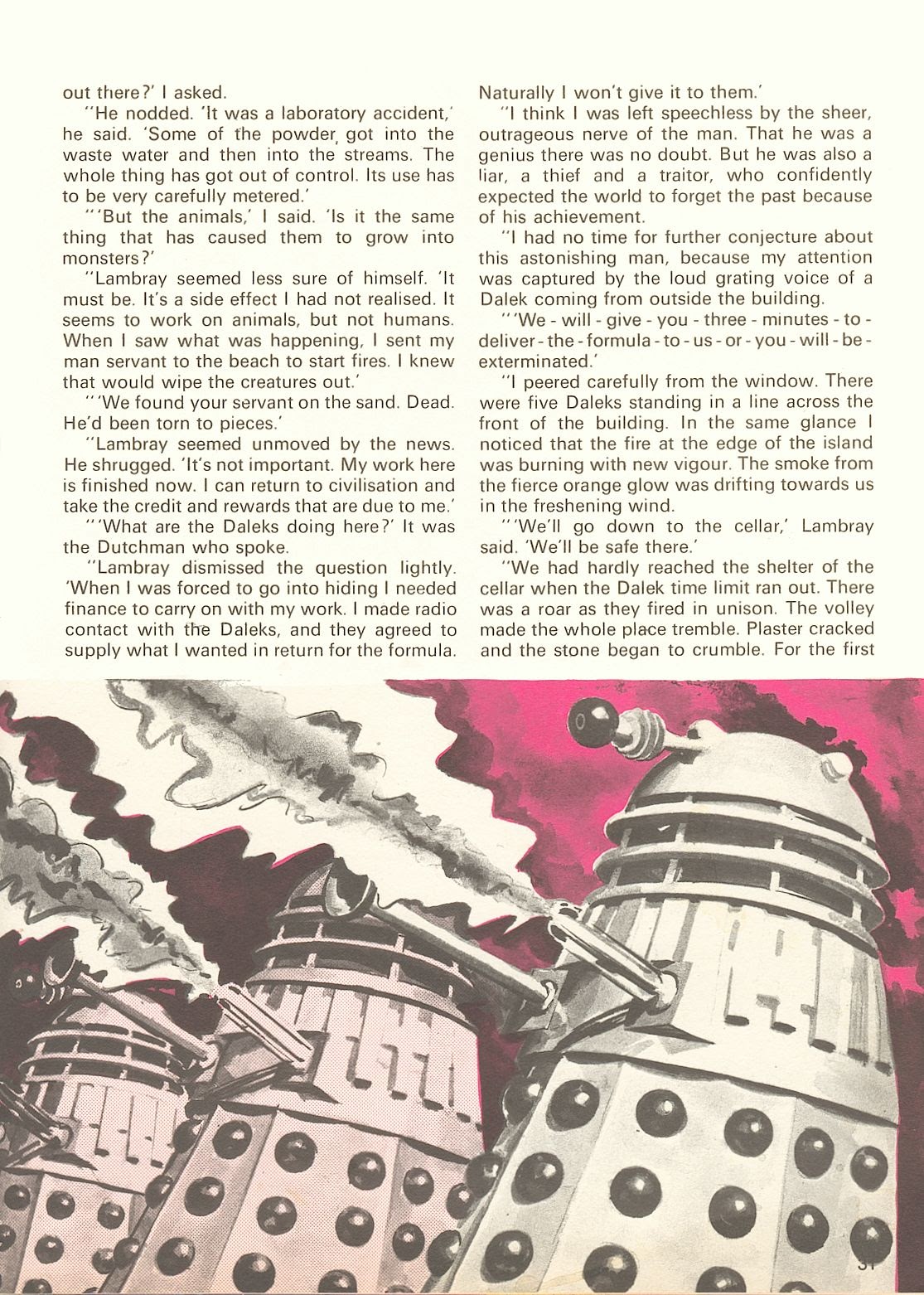 Read online Dalek Annual comic -  Issue #1978 - 31