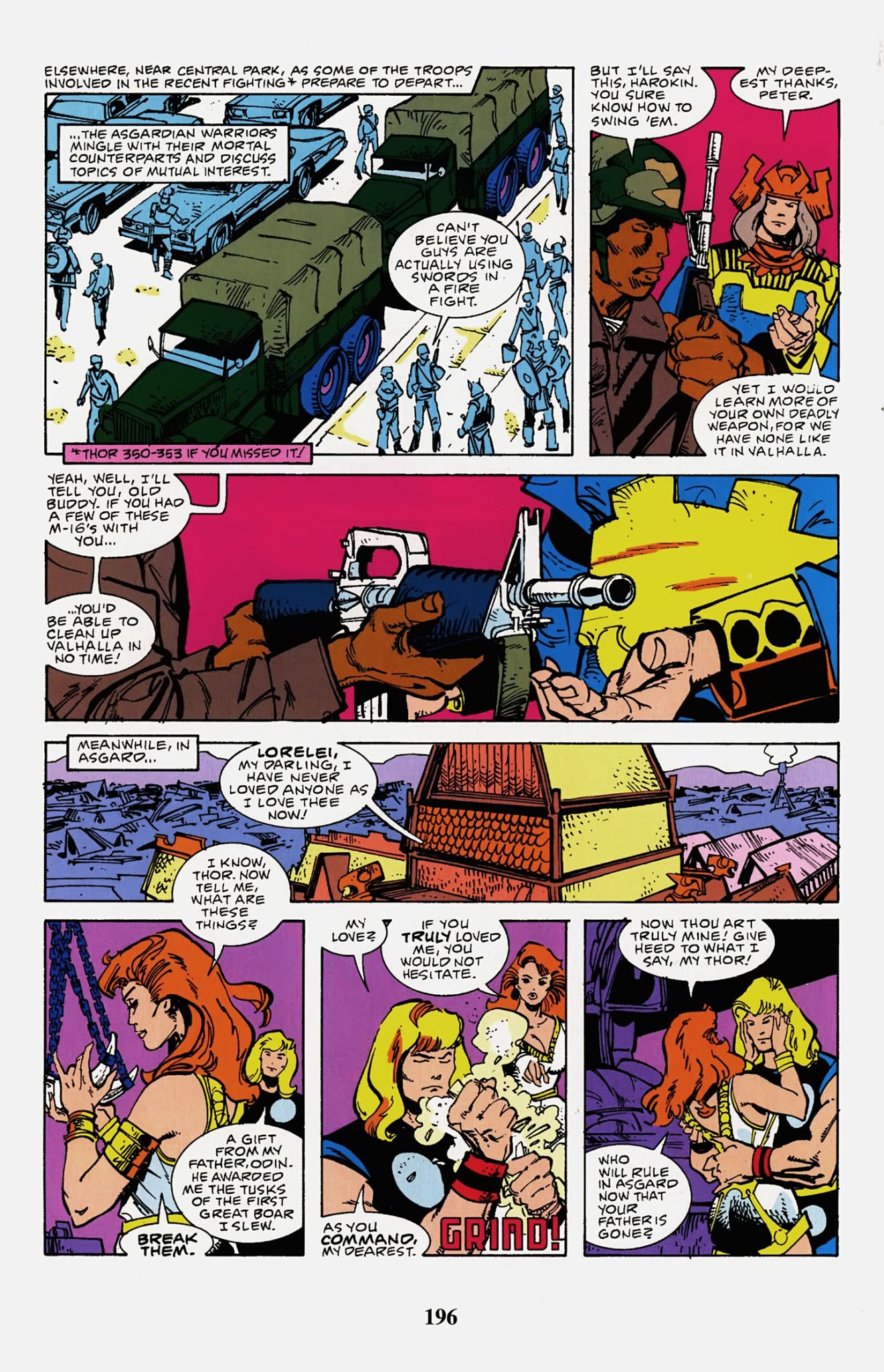Read online Thor Visionaries: Walter Simonson comic -  Issue # TPB 2 - 198