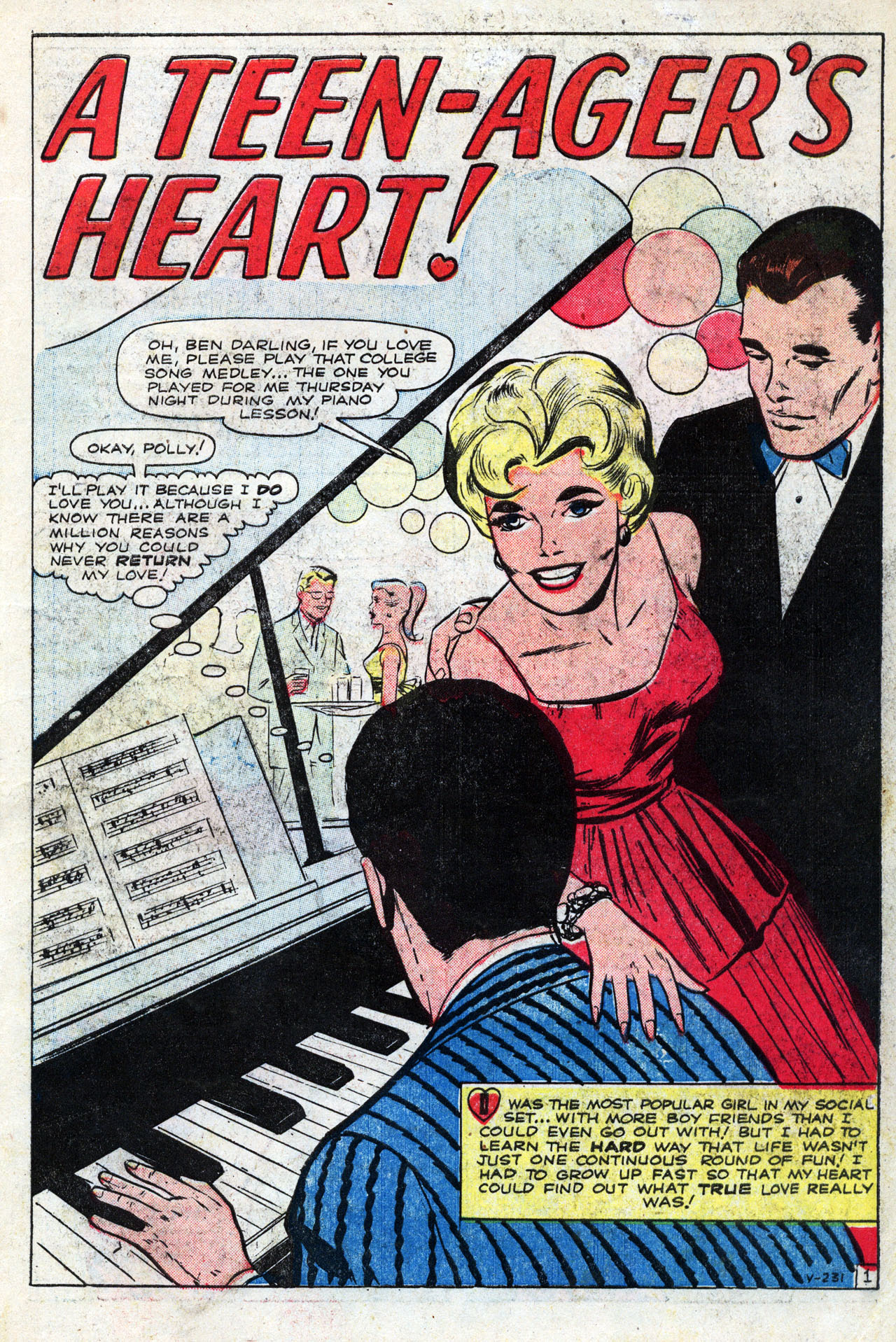 Read online Teen-Age Romance comic -  Issue #82 - 3