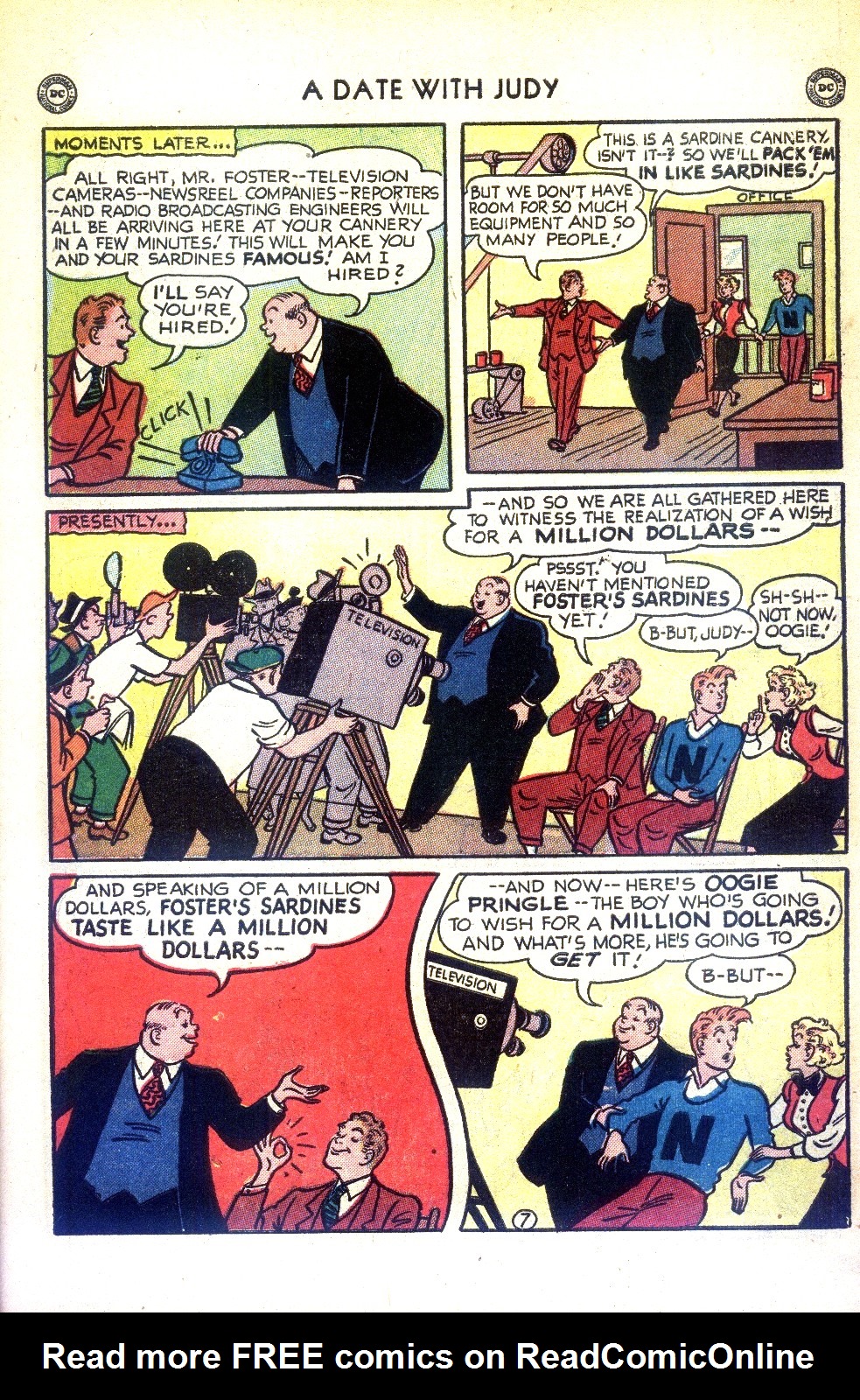 Read online A Date with Judy comic -  Issue #22 - 9