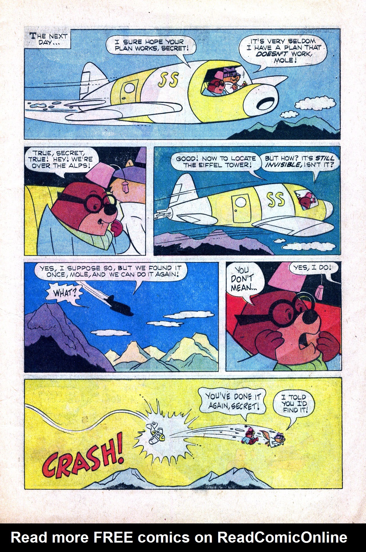 Read online Secret Squirrel comic -  Issue # Full - 9