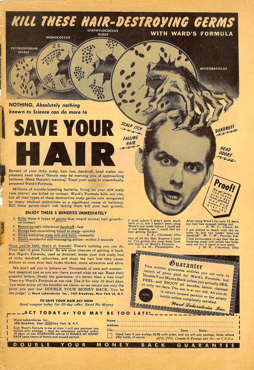Read online Black Magic (1950) comic -  Issue #7 - 38