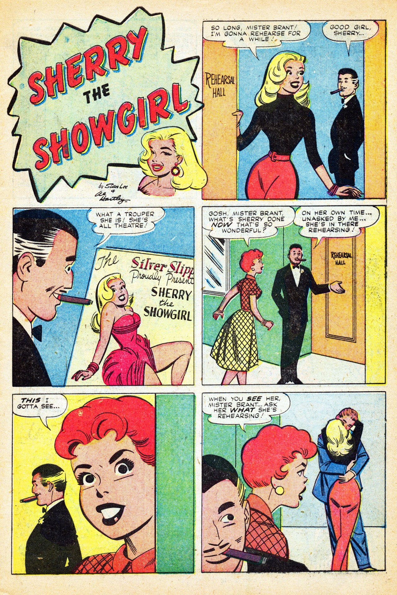 Read online Sherry the Showgirl (1957) comic -  Issue #7 - 3