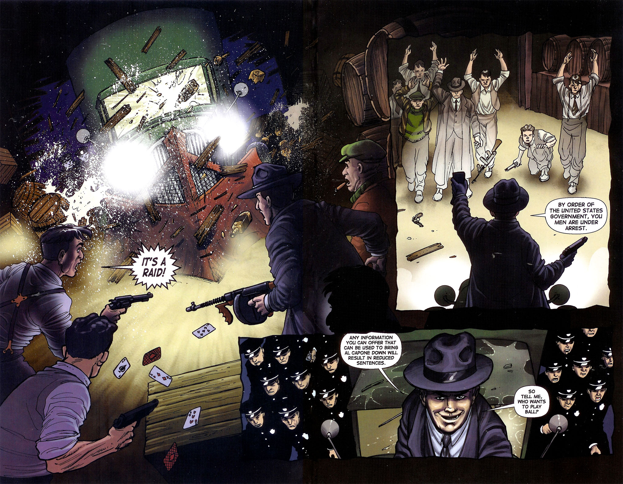 Read online Dracula vs Capone comic -  Issue # Full - 14