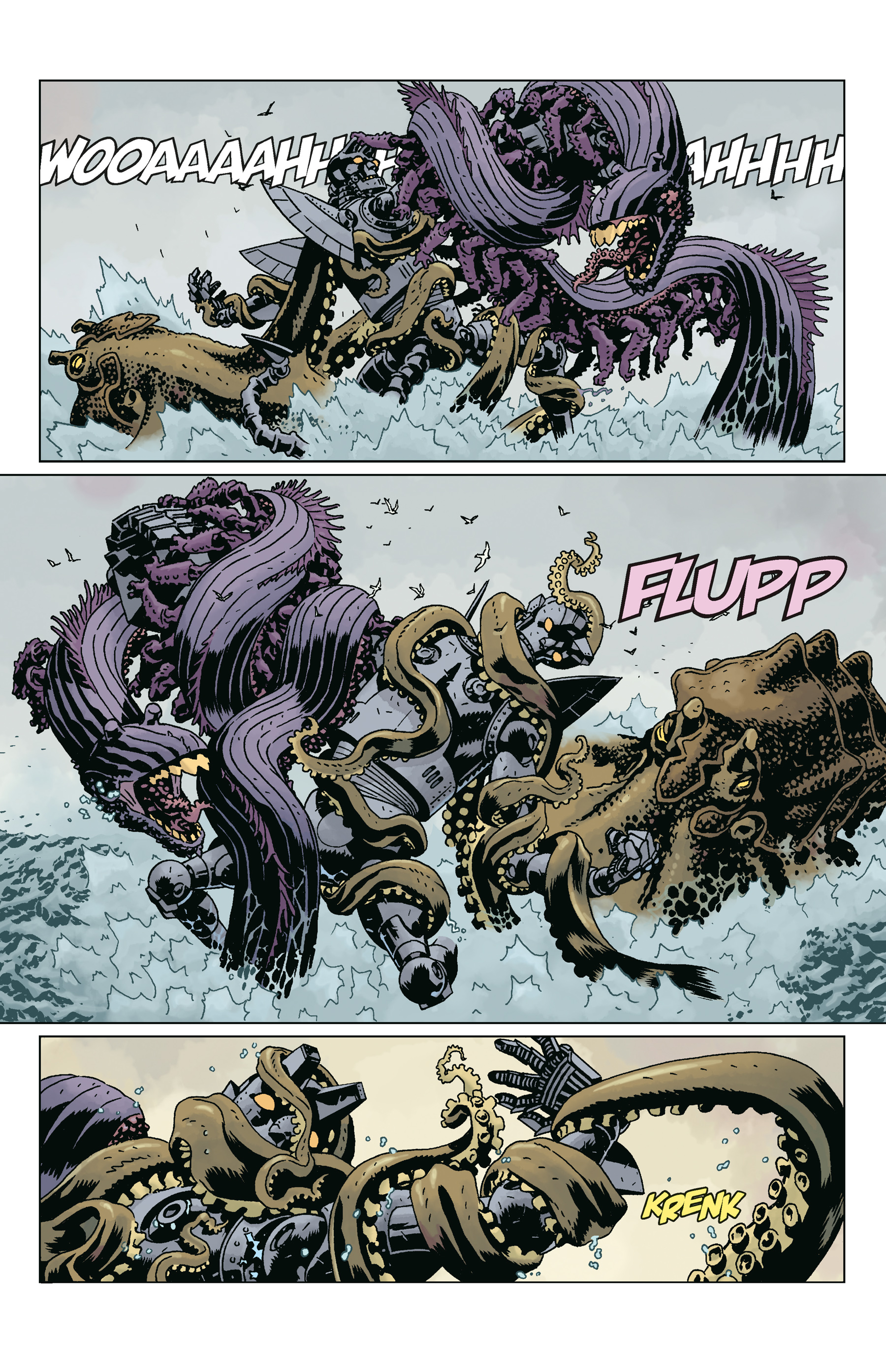 Read online Giant Robot Hellboy comic -  Issue #2 - 17