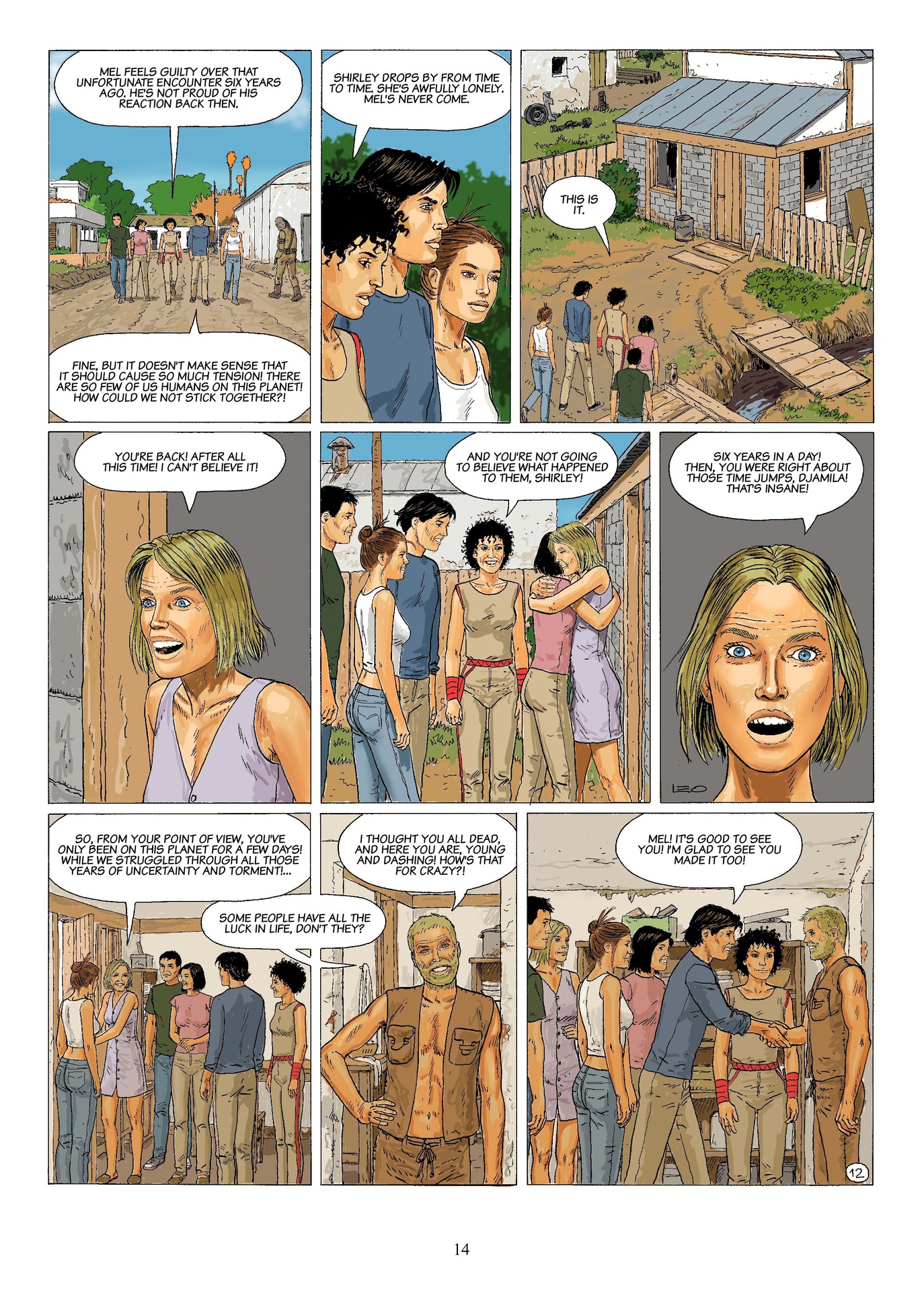 Read online The Survivors comic -  Issue #3 - 16
