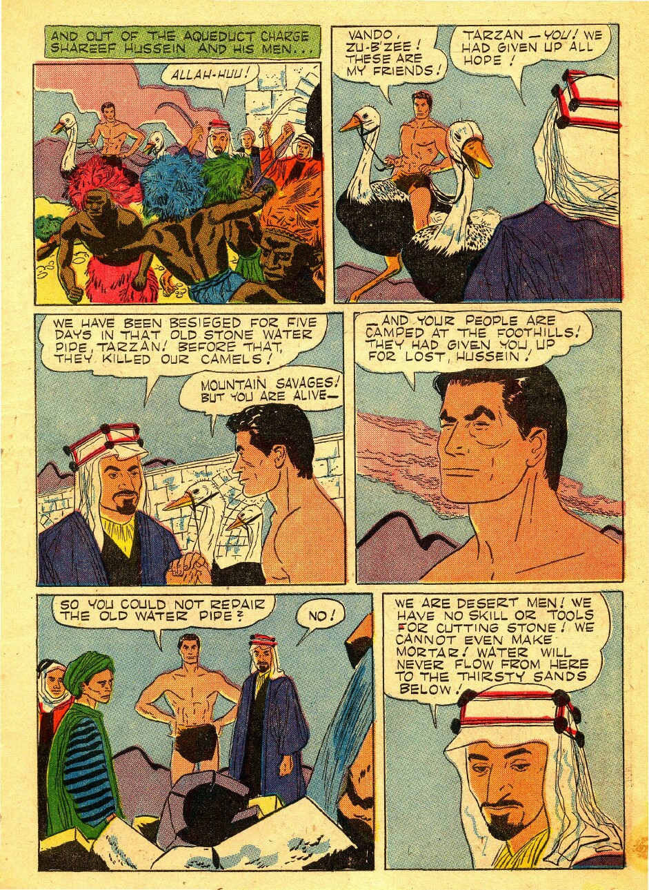 Read online Tarzan (1948) comic -  Issue #80 - 7