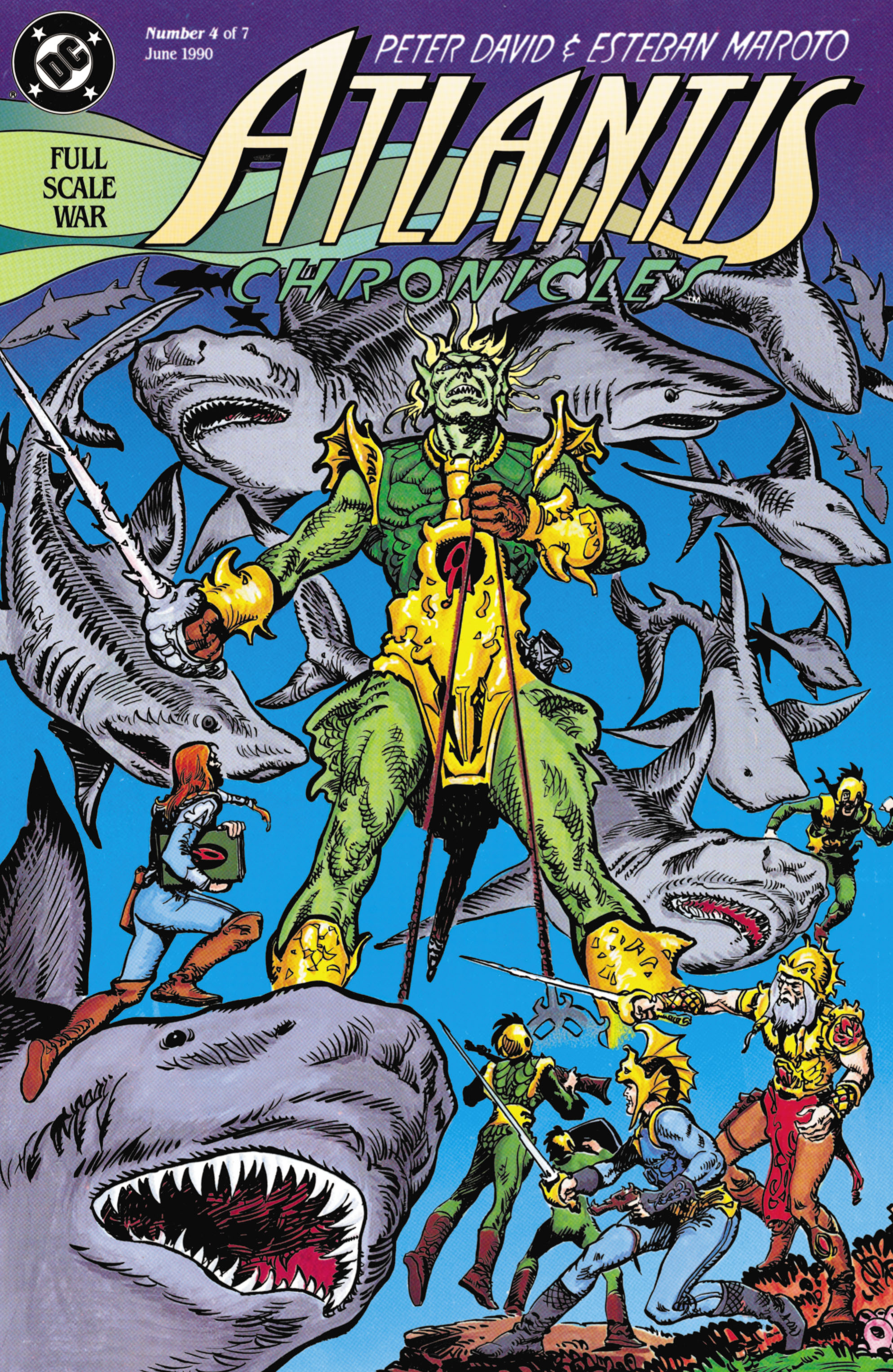 Read online The Atlantis Chronicles comic -  Issue #4 - 1