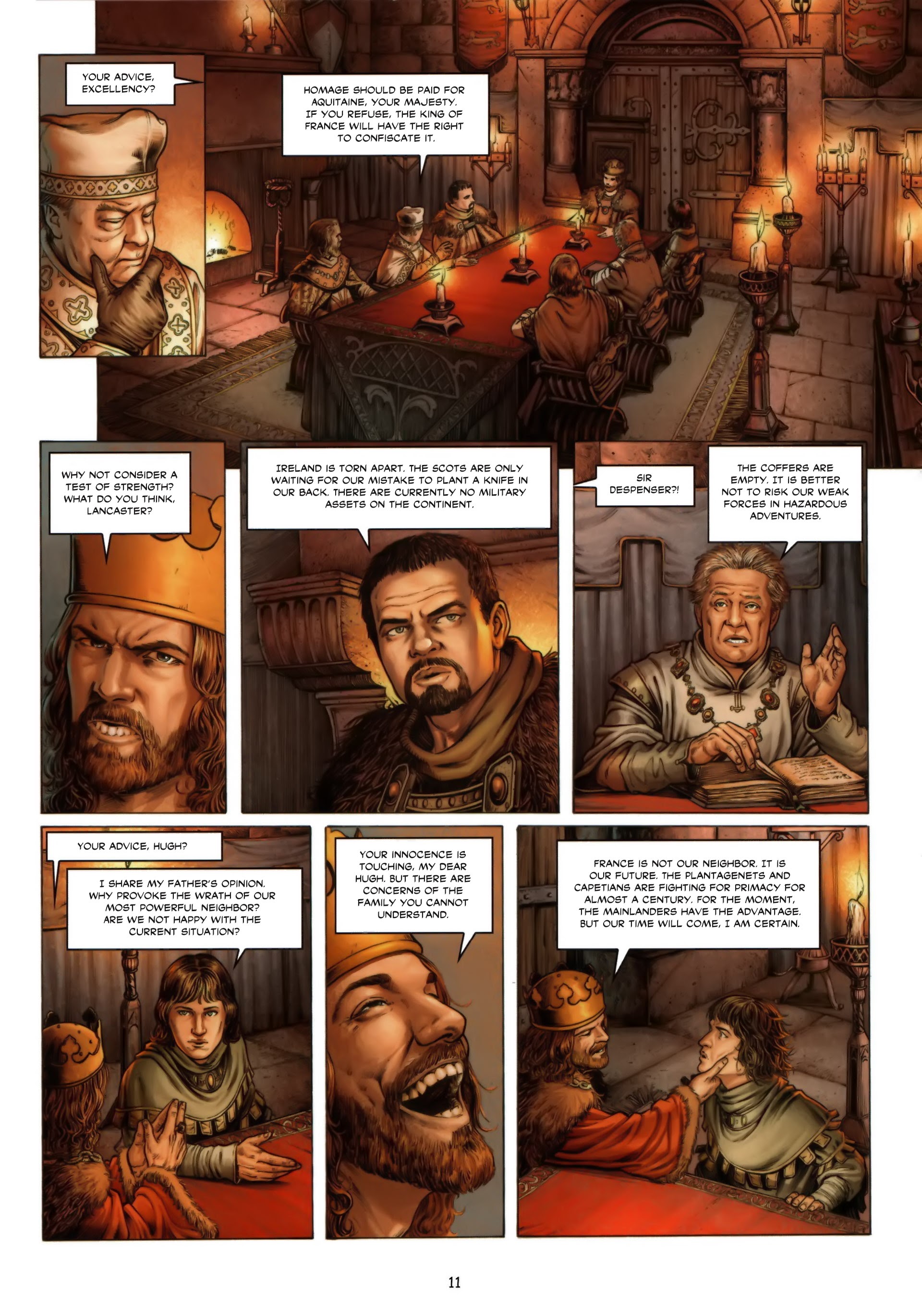 Read online Isabella: She-Wolf of France comic -  Issue #2 - 12