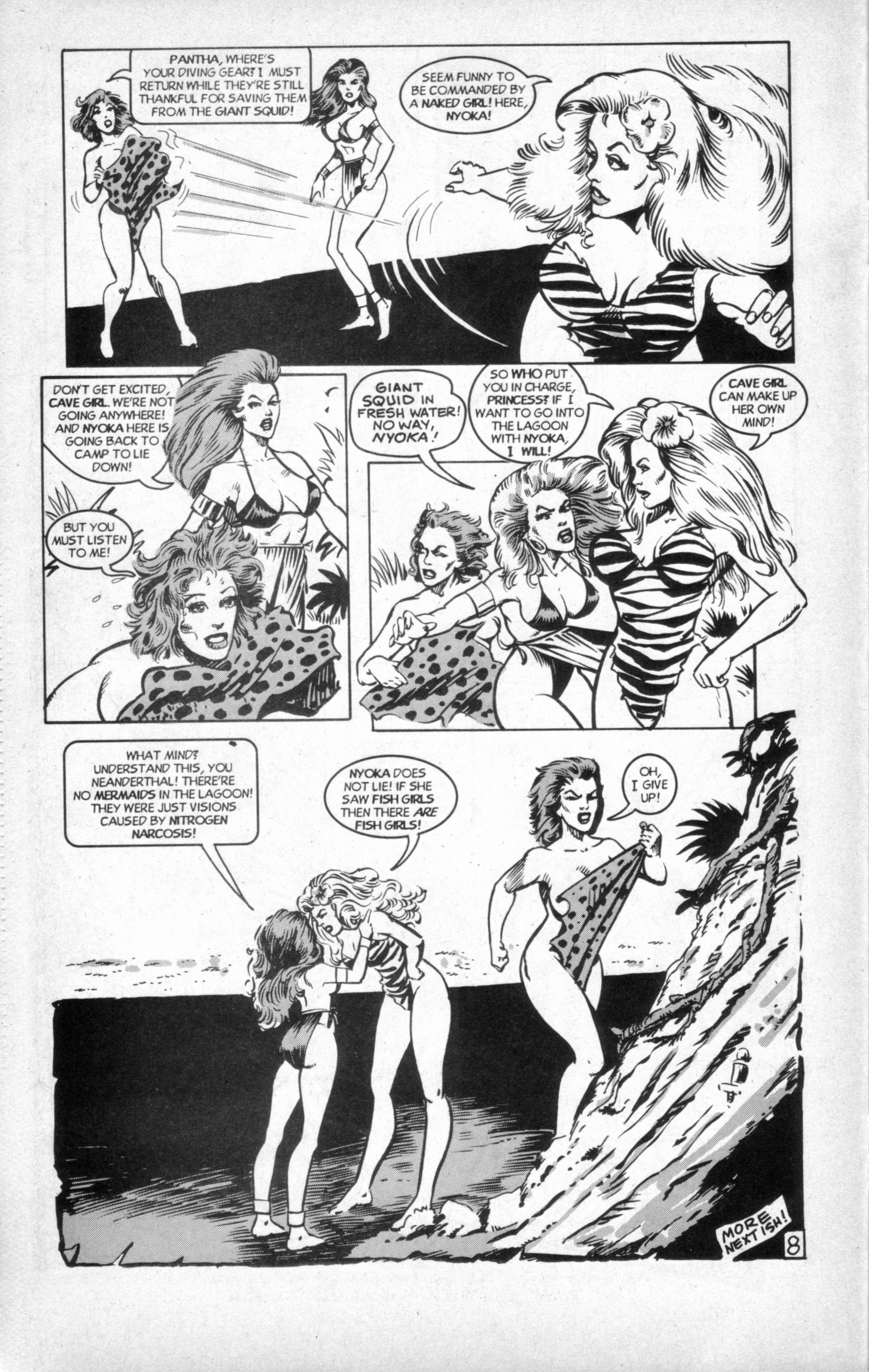 Read online Jungle Girls (1988) comic -  Issue #15 - 10