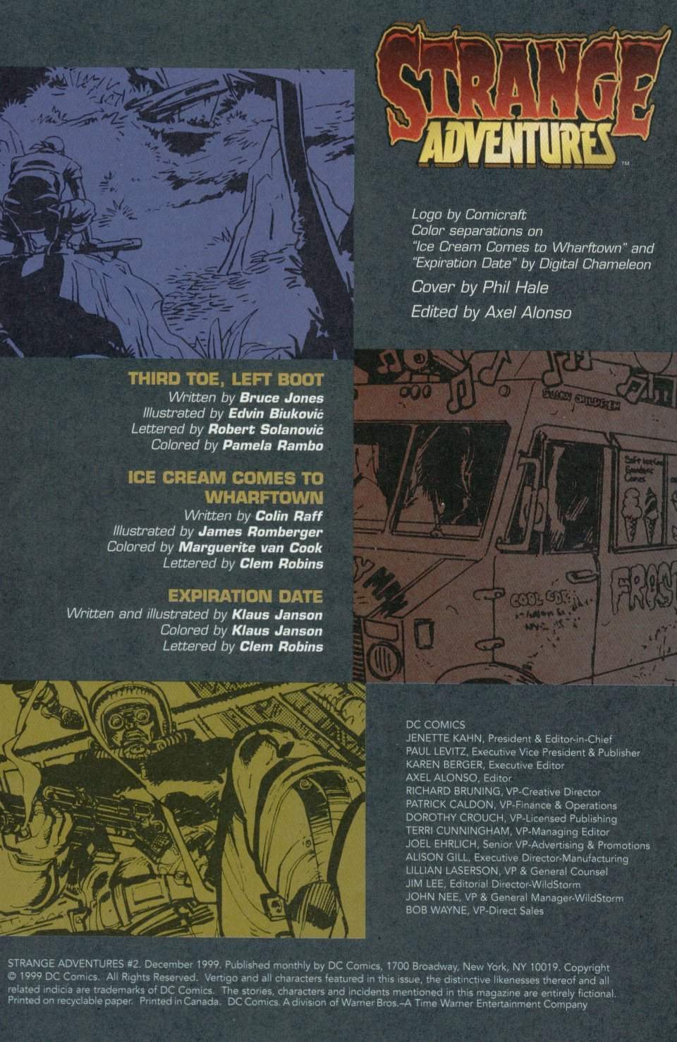 Read online Strange Adventures (1999) comic -  Issue #2 - 2