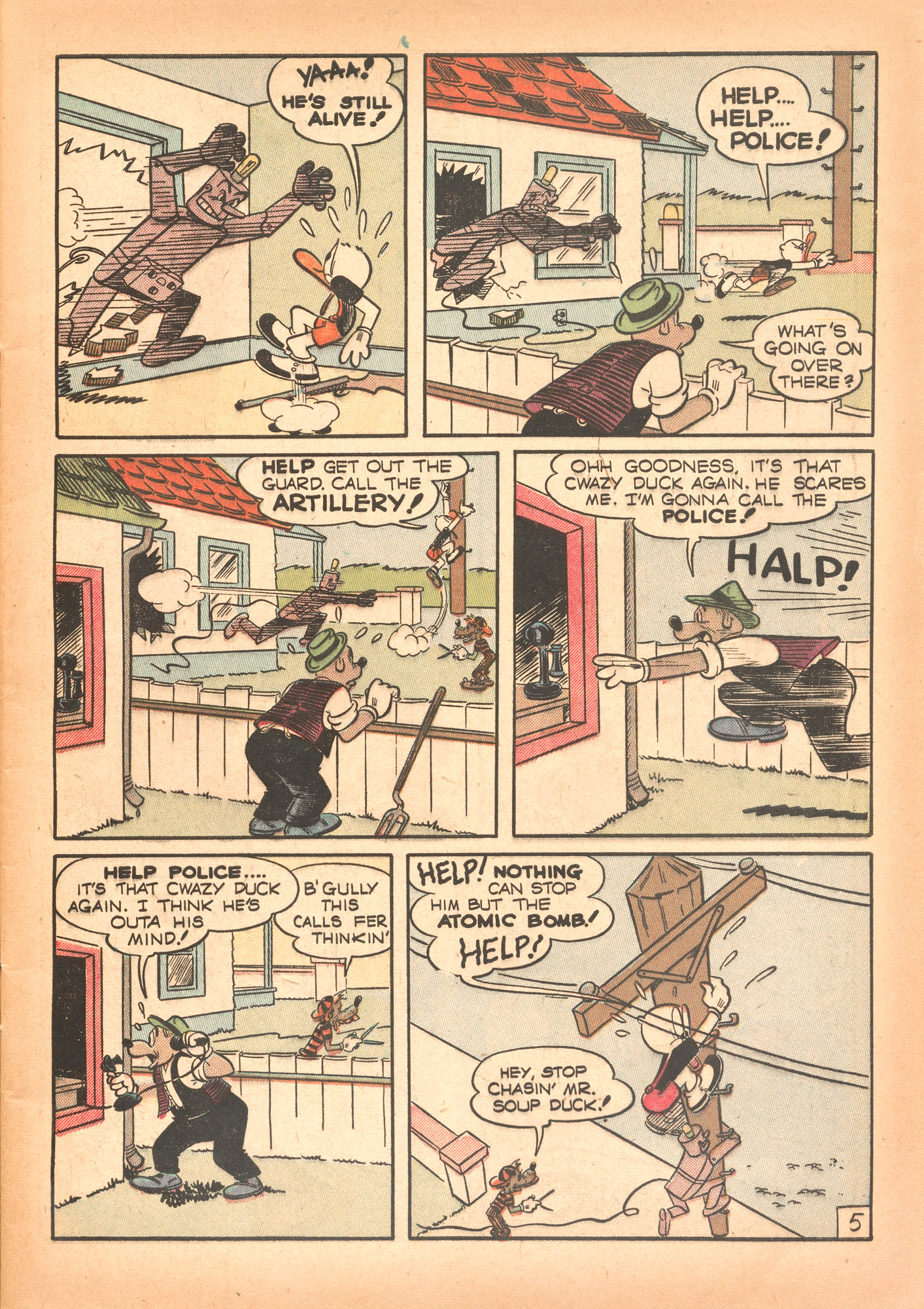 Read online Super Duck Comics comic -  Issue #31 - 7