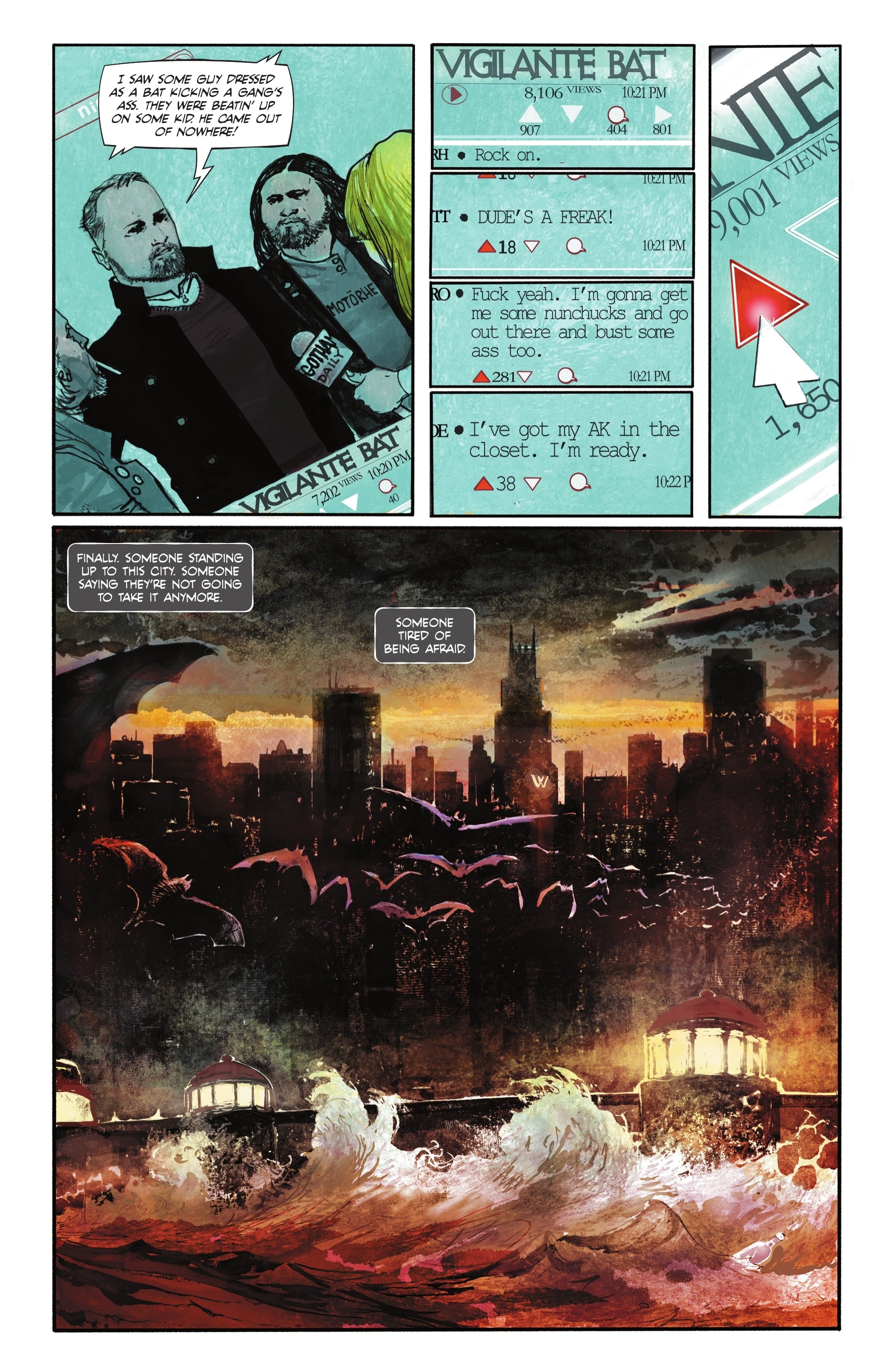 Read online The Riddler: Year One comic -  Issue #1 - 12