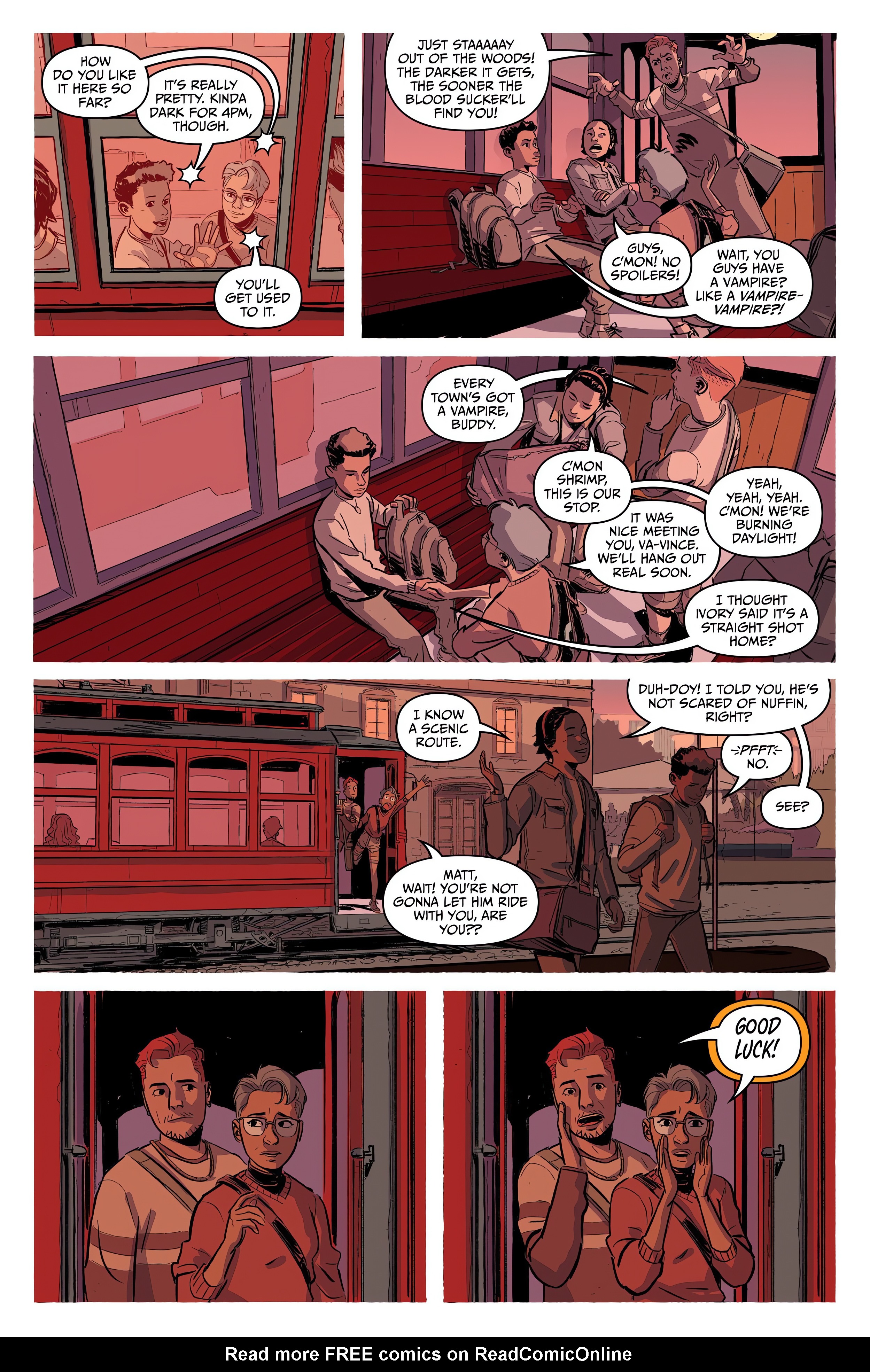 Read online Nights comic -  Issue #1 - 6