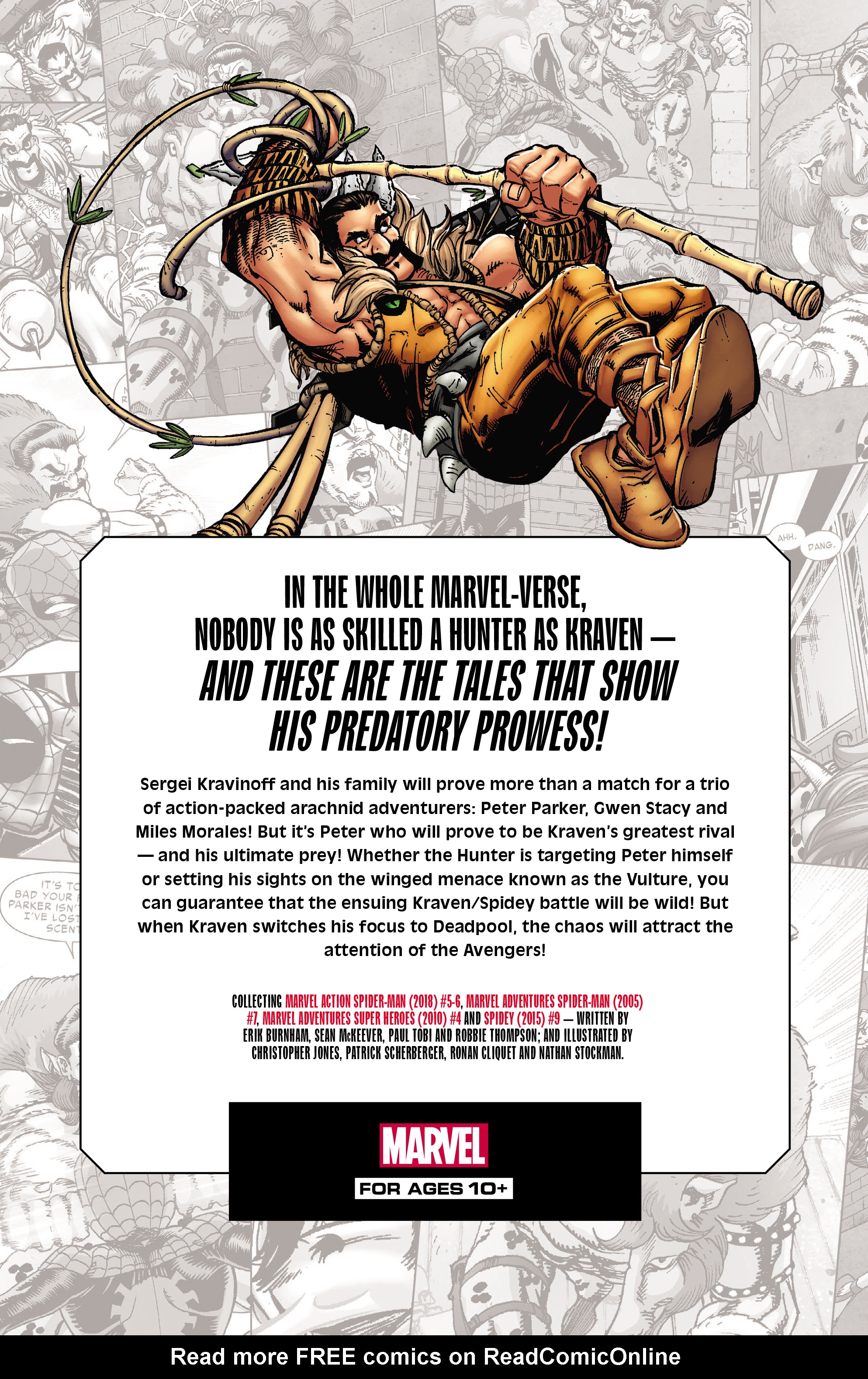 Read online Marvel-Verse: Kraven The Hunter comic -  Issue # TPB - 118