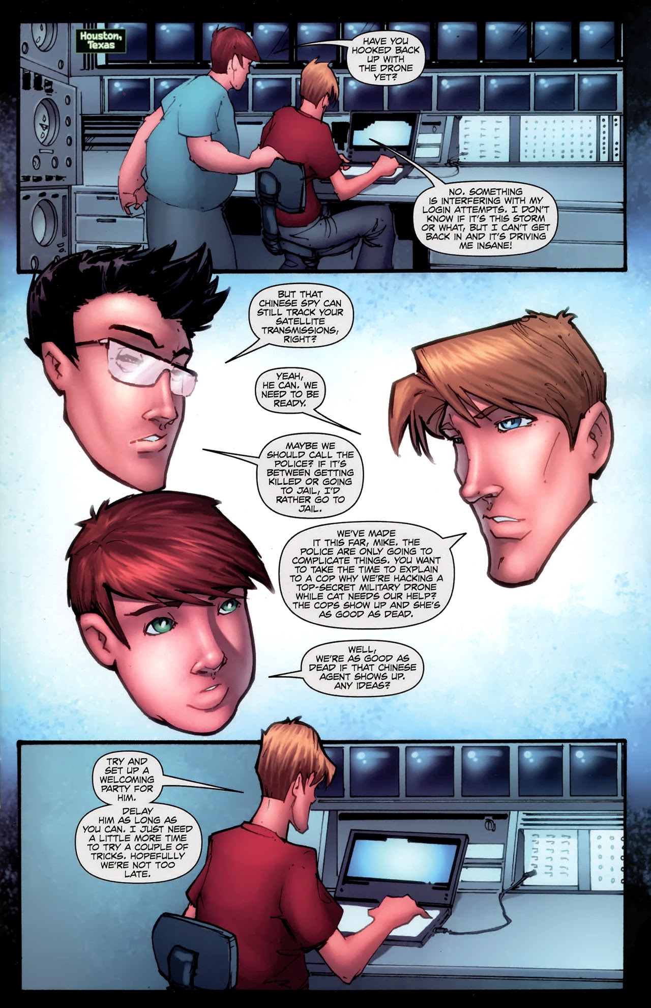 Read online Drone comic -  Issue #4 - 3