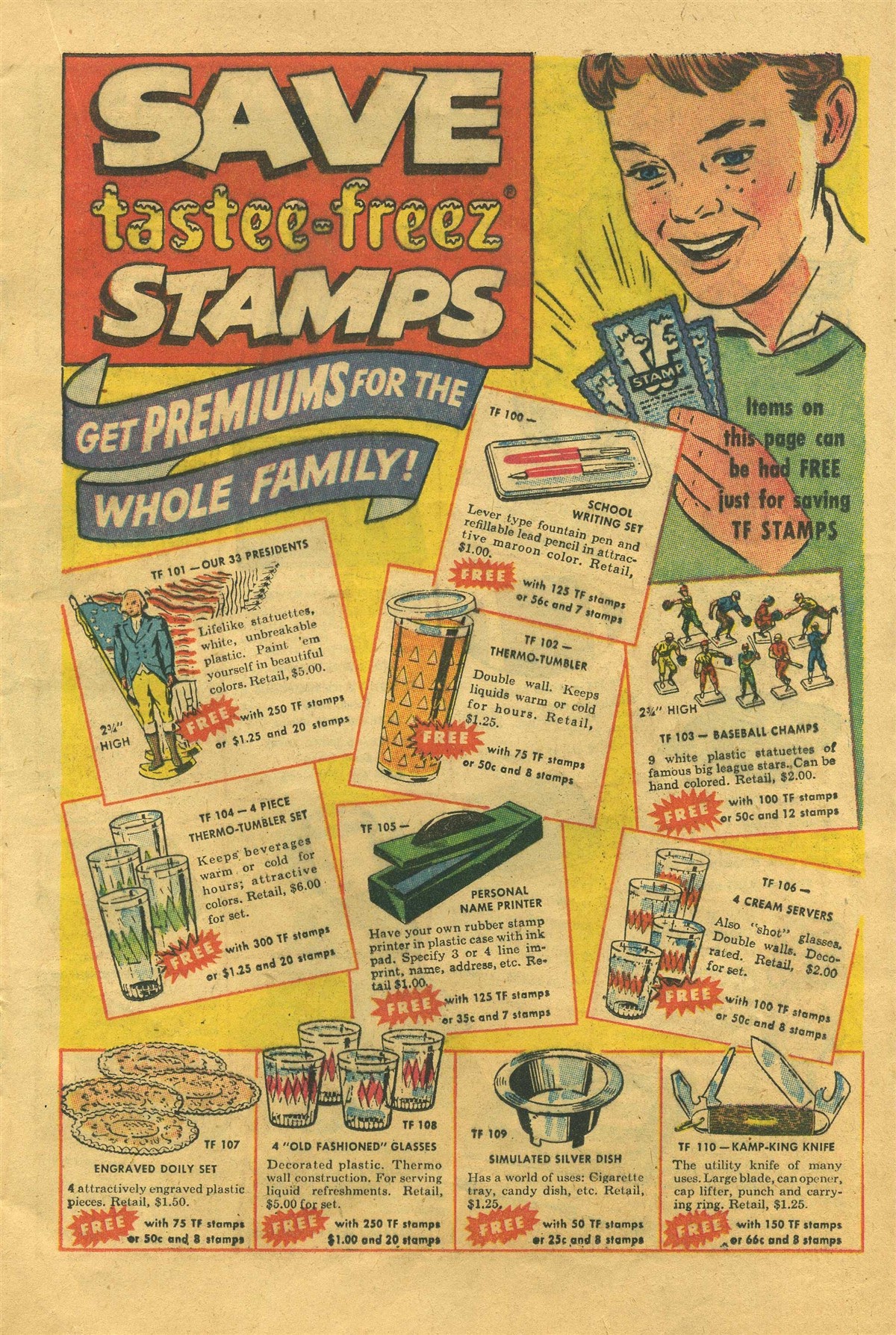 Read online Tastee-Freez Comics comic -  Issue #4 - 17