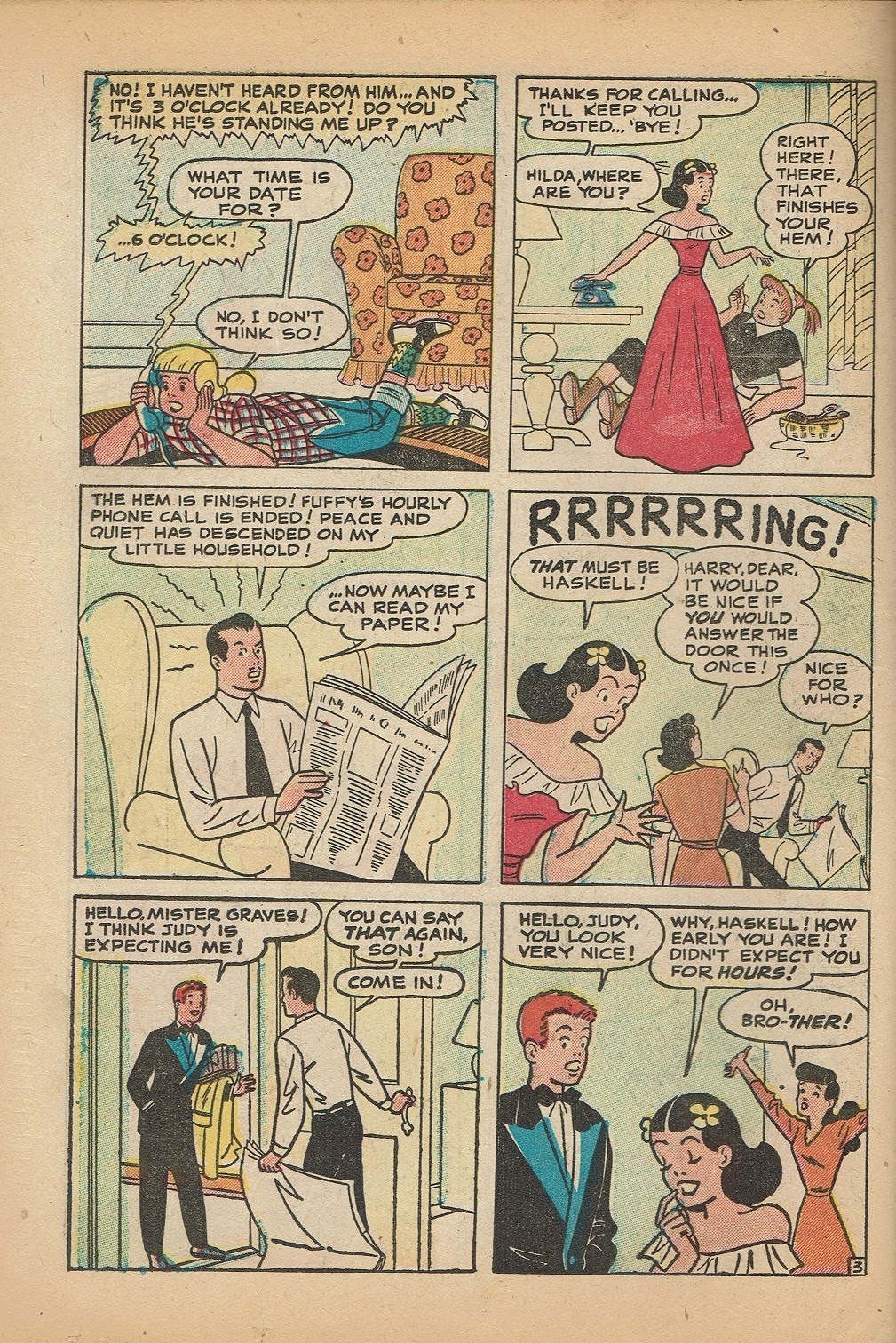 Read online Junior Miss (1947) comic -  Issue #38 - 32