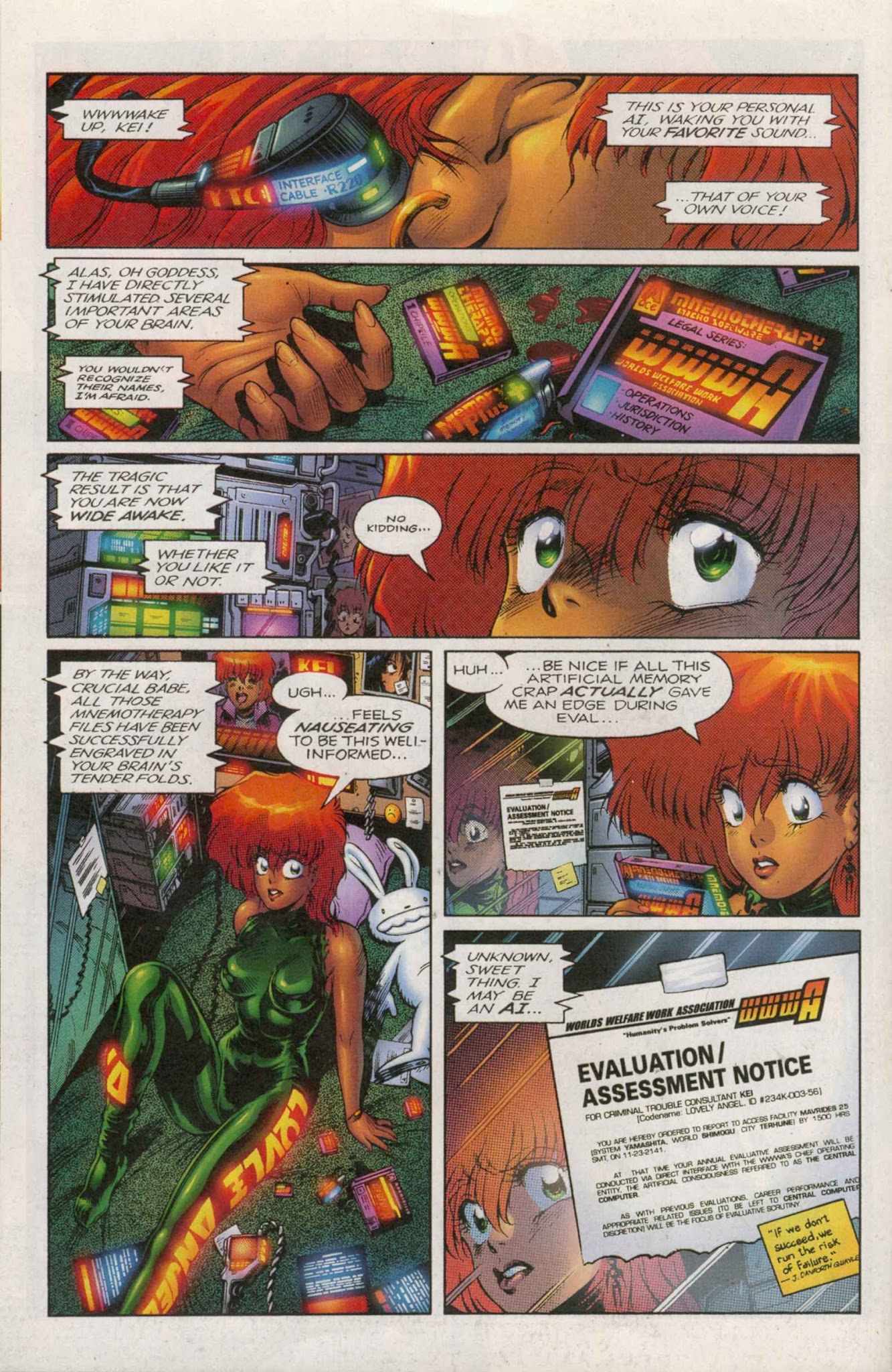 Read online The Dirty Pair: Sim Hell Remastered comic -  Issue #1 - 6