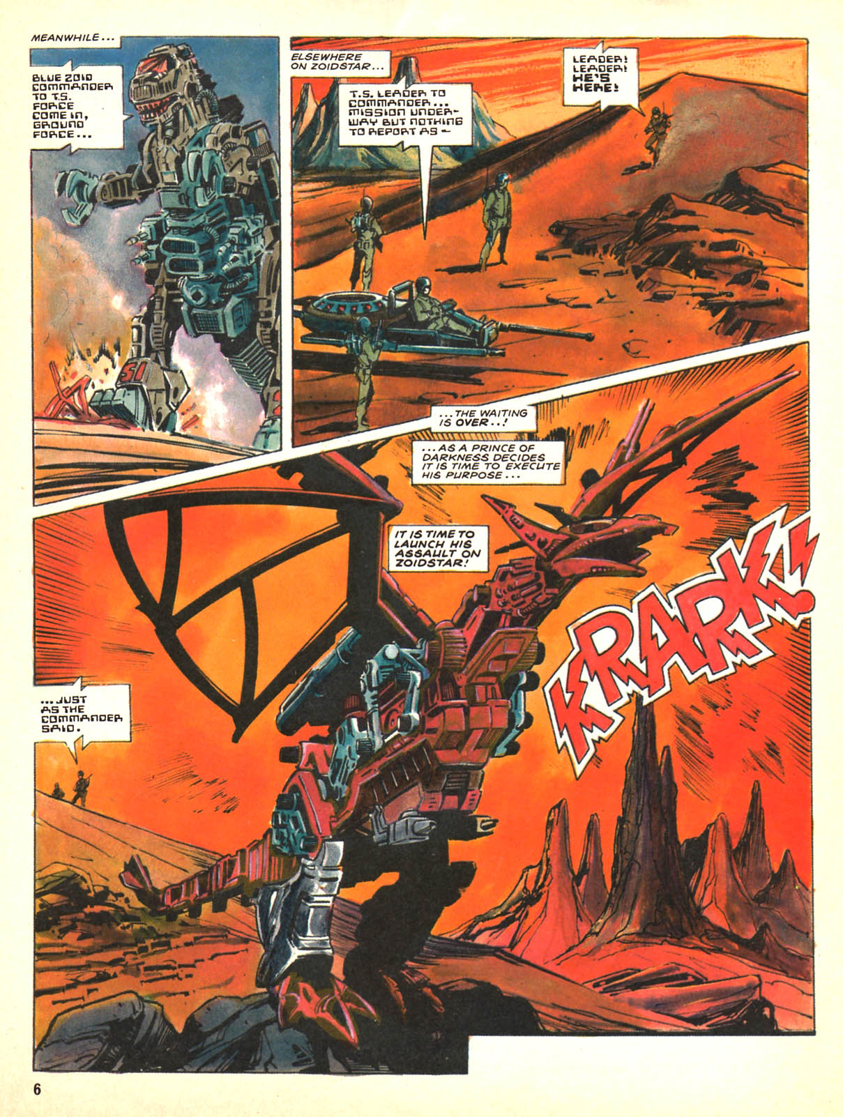 Read online Spider-Man and Zoids comic -  Issue #1 - 6