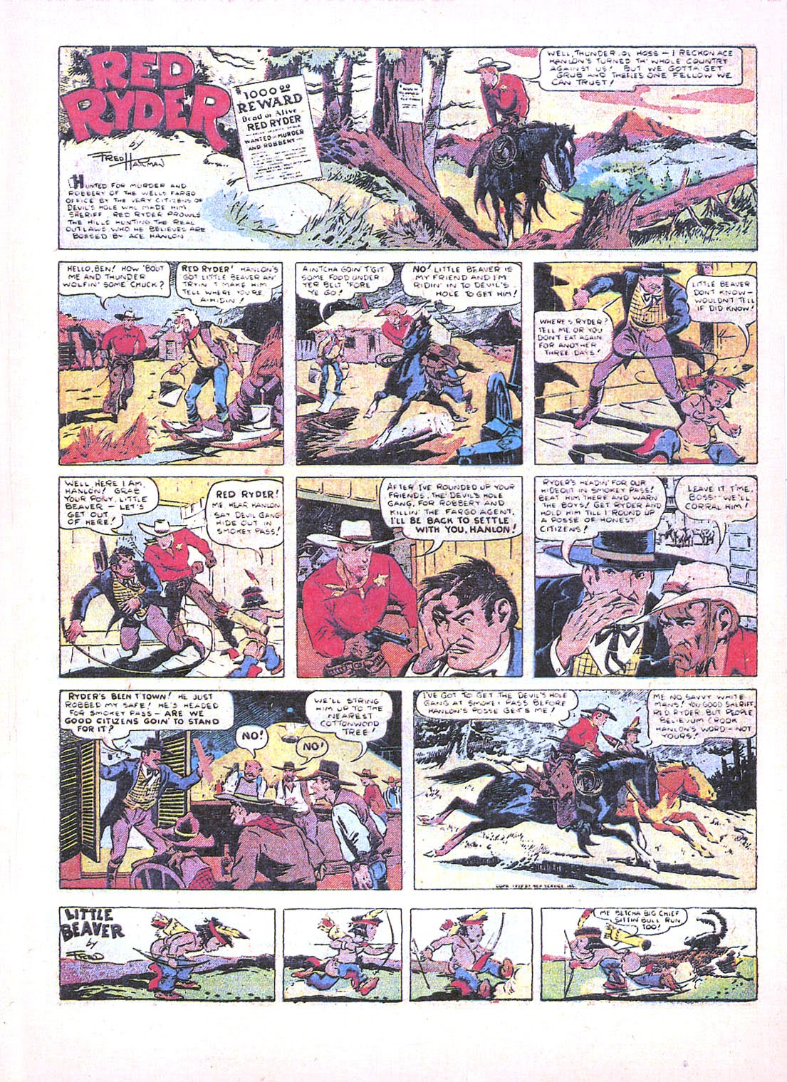 Read online Red Ryder Comics comic -  Issue # Full - 13